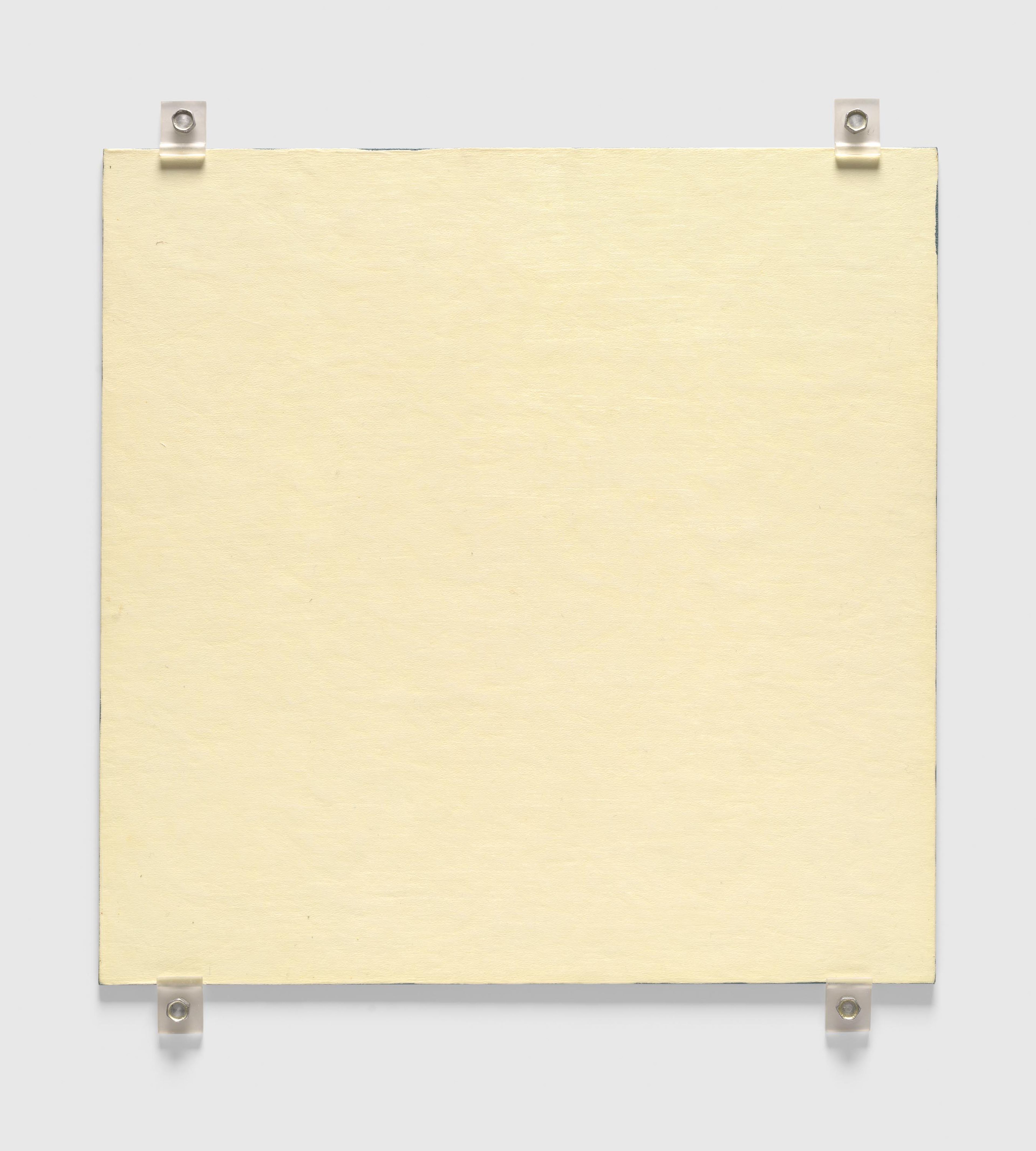 A painting by Robert Ryman, titled Alliance, dated 1976.