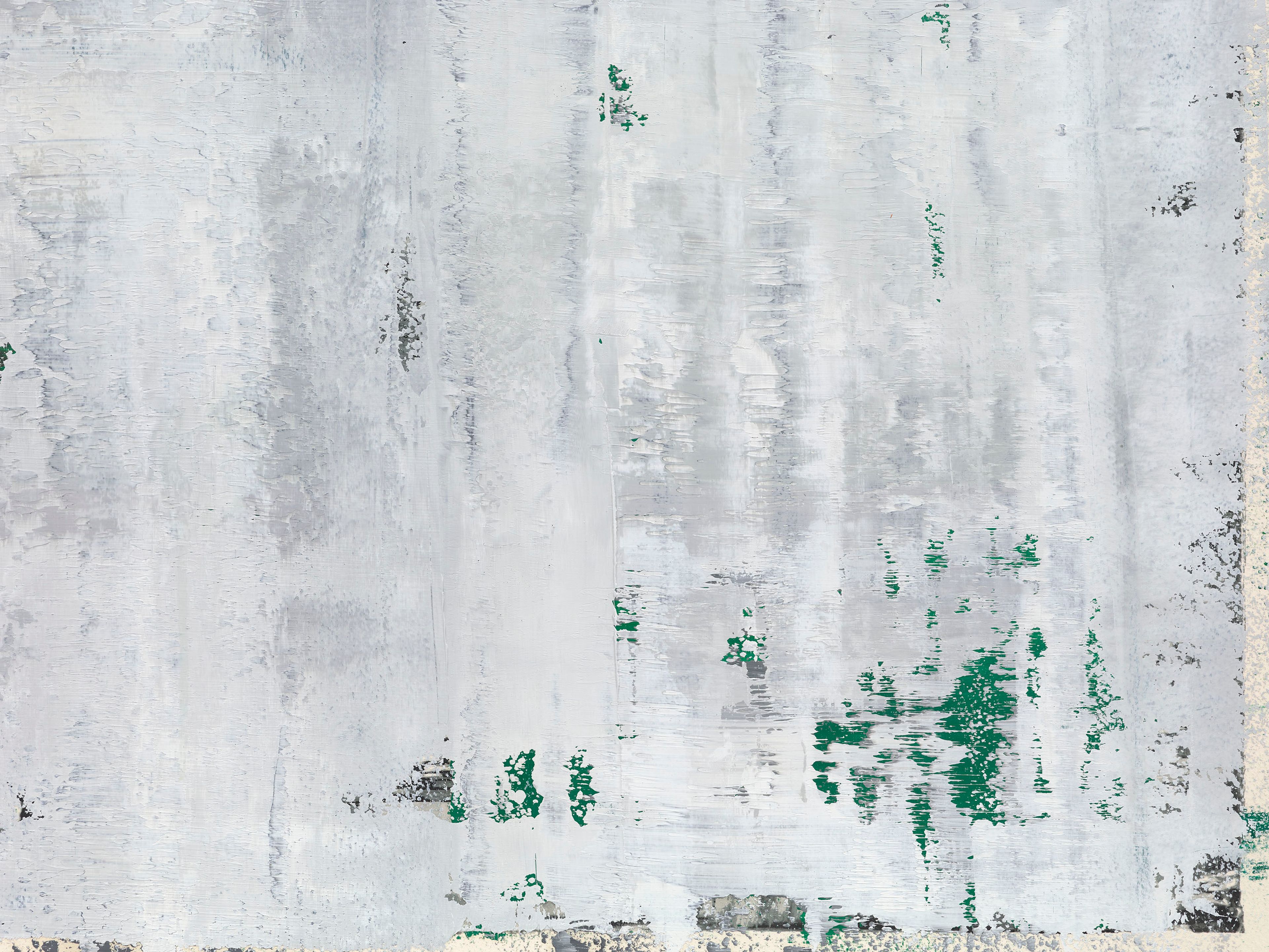 A detail from a painting by Gerhard Richter, titled Abstraktes Bild (Abstract Painting), dated 2006.