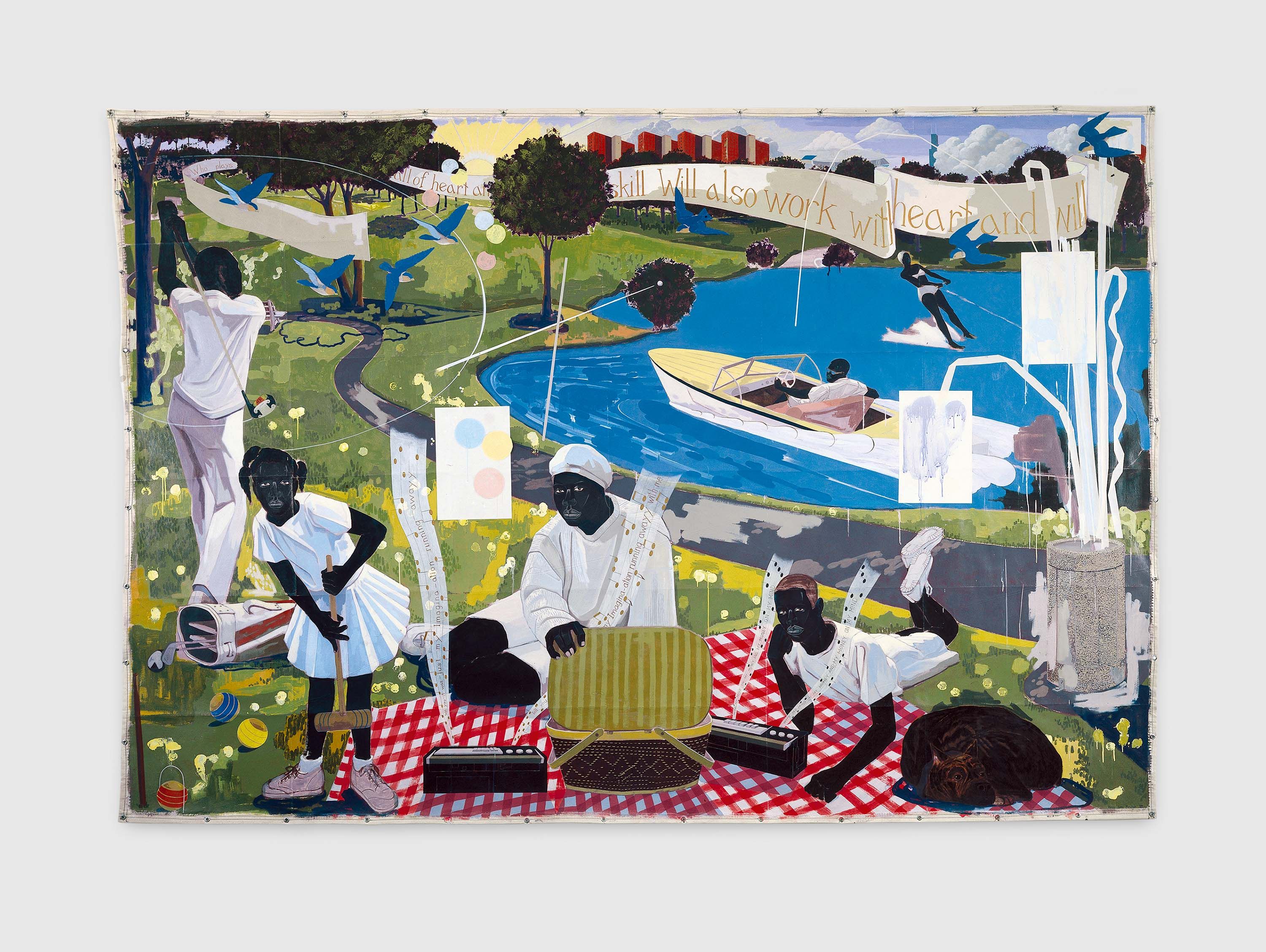 Kerry James Marshall: Past Times, 1997 | David Zwirner