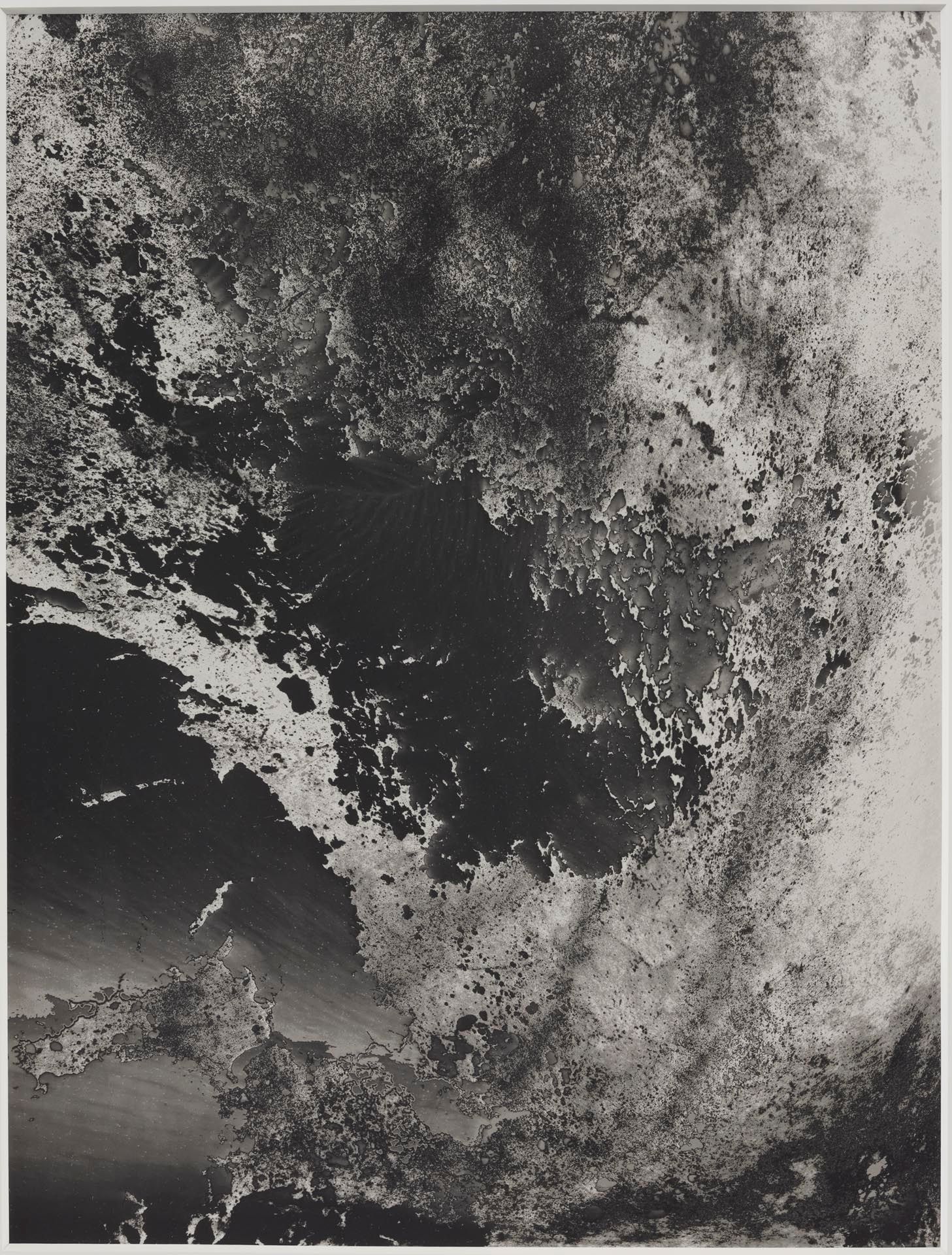 A photograph by James Welling, titled Graphite 1, dated 2011. 