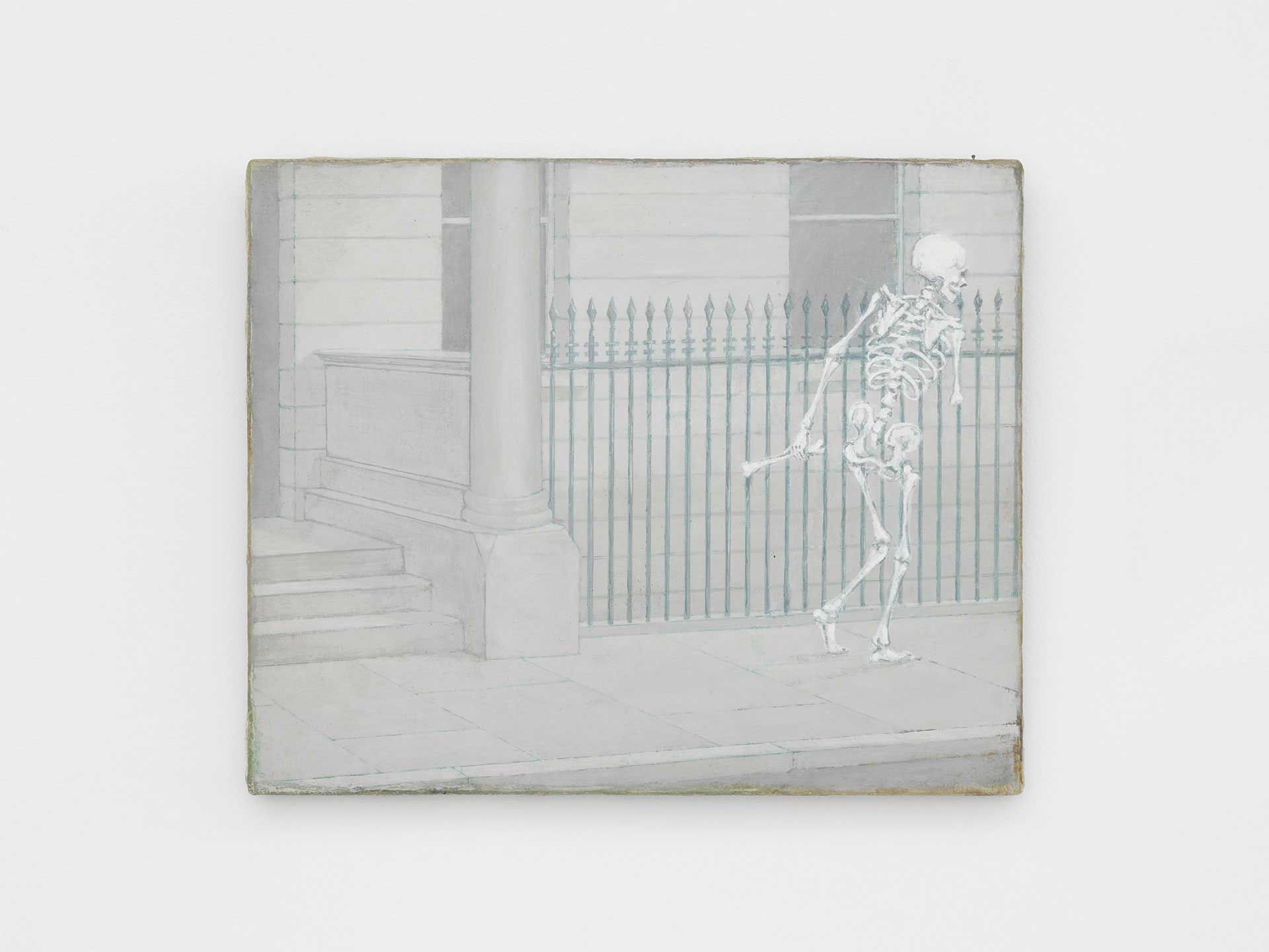 A painting by Francis Al√øs, titled London, dated 2005.
