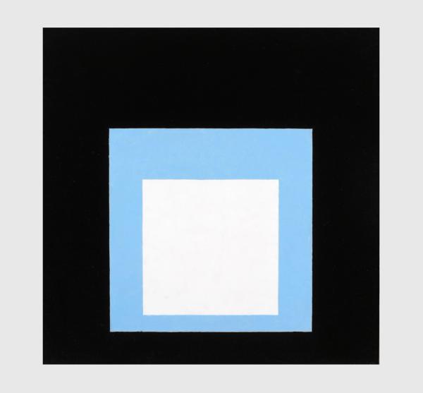 Josef Albers — Homage to the Square: Black Setting