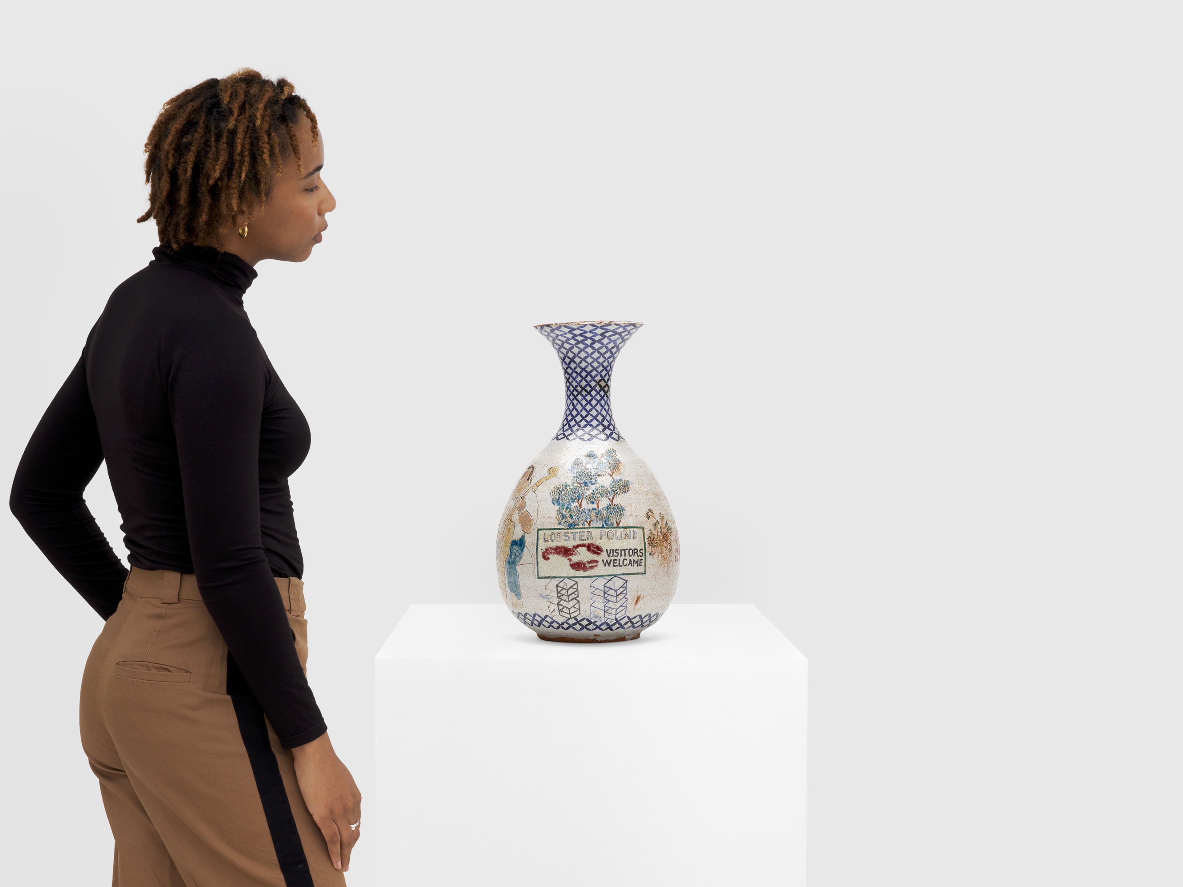 An untitled sculpture by Magdalena Suarez Frimkess and Michael Frimkess, dated 1994.