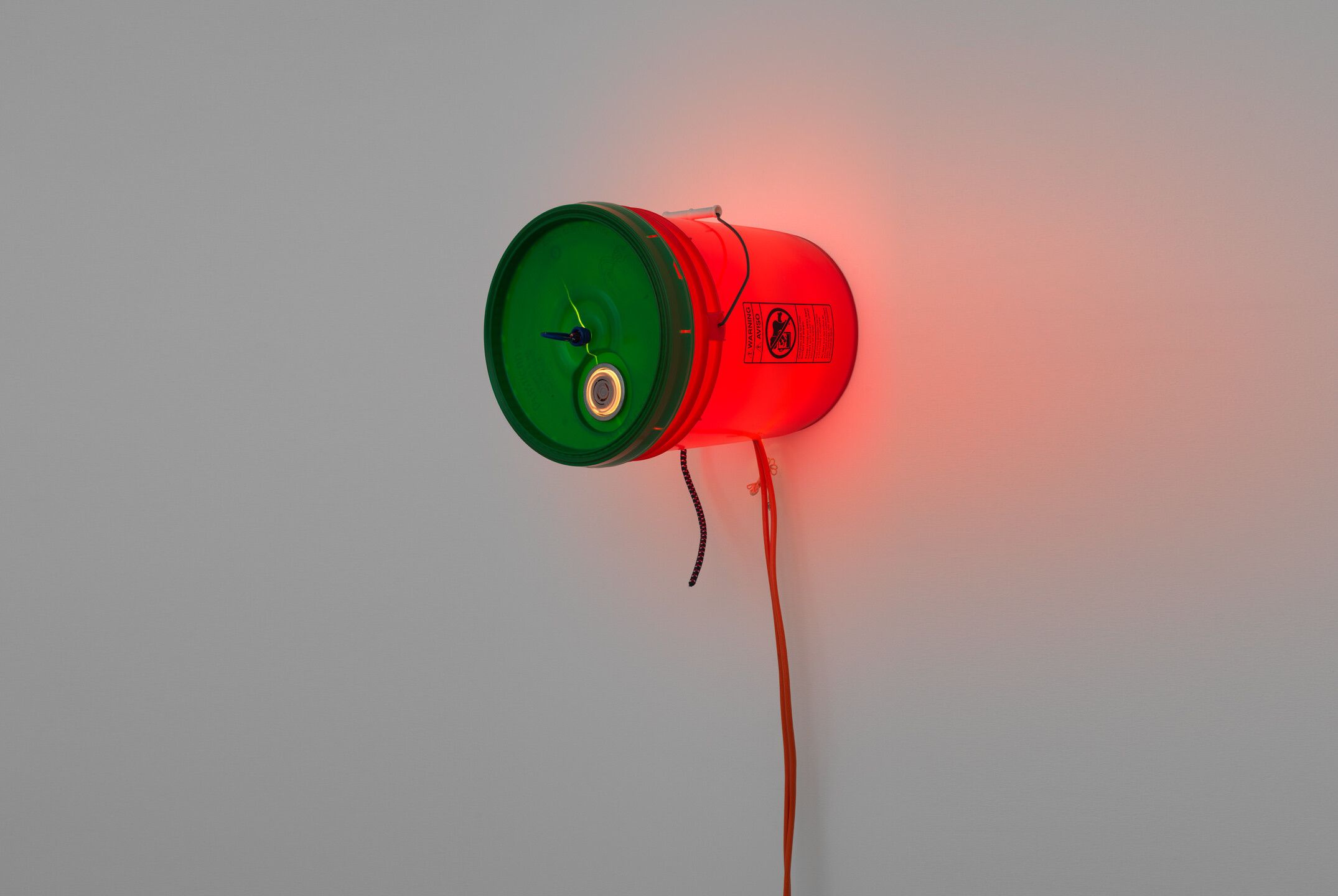 A sculpture by Jason Rhoades, titled Inner Light, dated 1998.