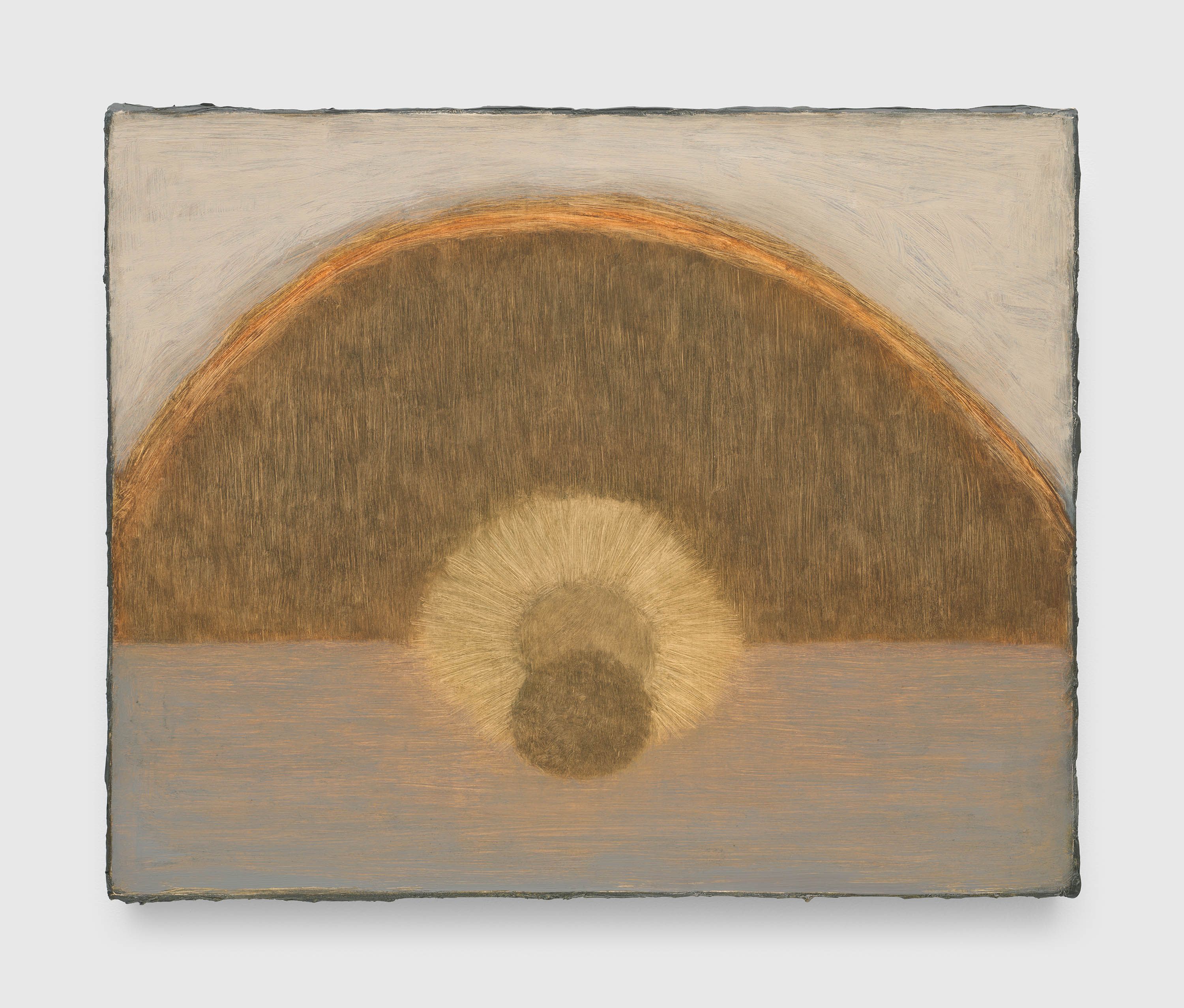 A painting by Lucas Arruda, called Untitled (from the Deserto-Modelo series), dated 2022.