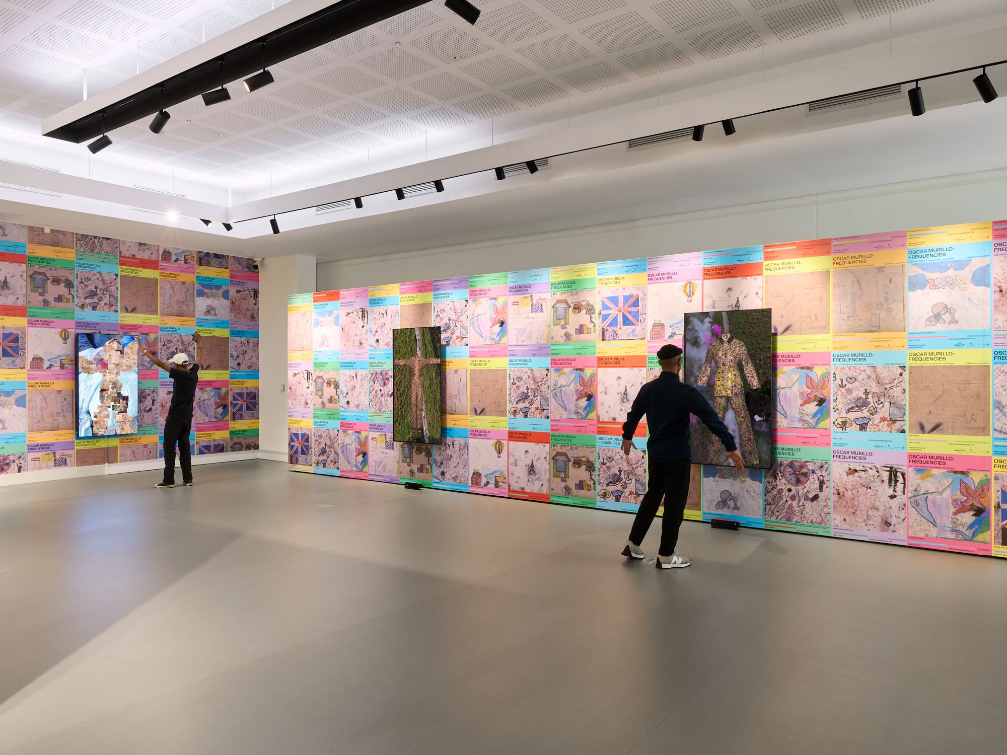 Oscar Murillo: FREQUENCIES | David Zwirner