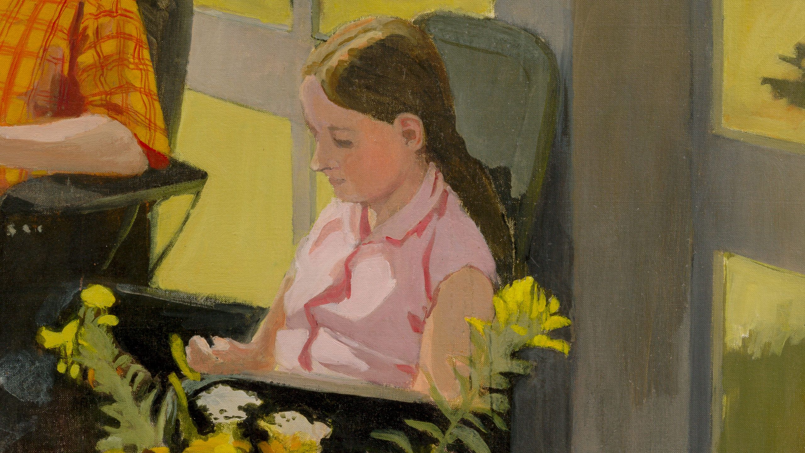 porter×philosophy ポーター×フィロソフィー Exceptional Works: Fairfield Porter | Iced Coffee, 1966 | David