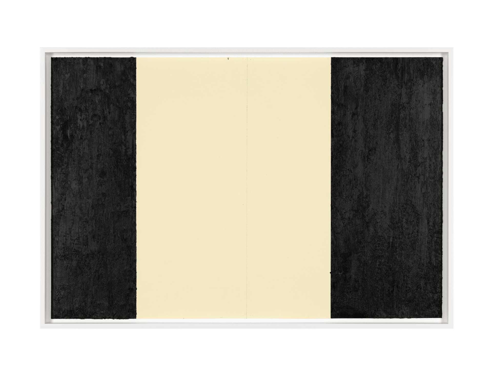 A drawing by Richard Serra, titled Greenpoint Horizontal Reversal #2, dated 2014.