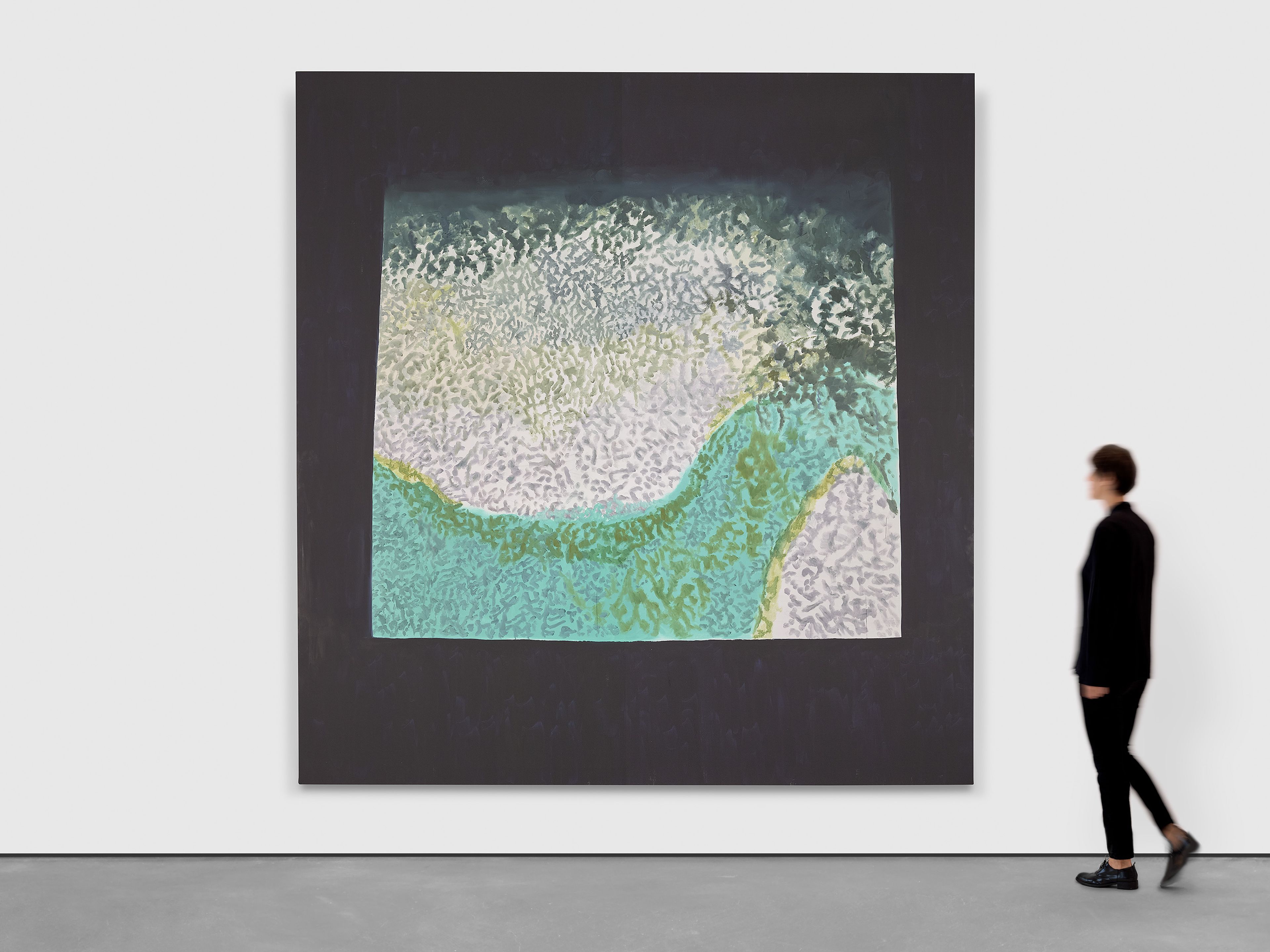 A painting by Luc Tuymans, titled Illumination I, dated 2024.