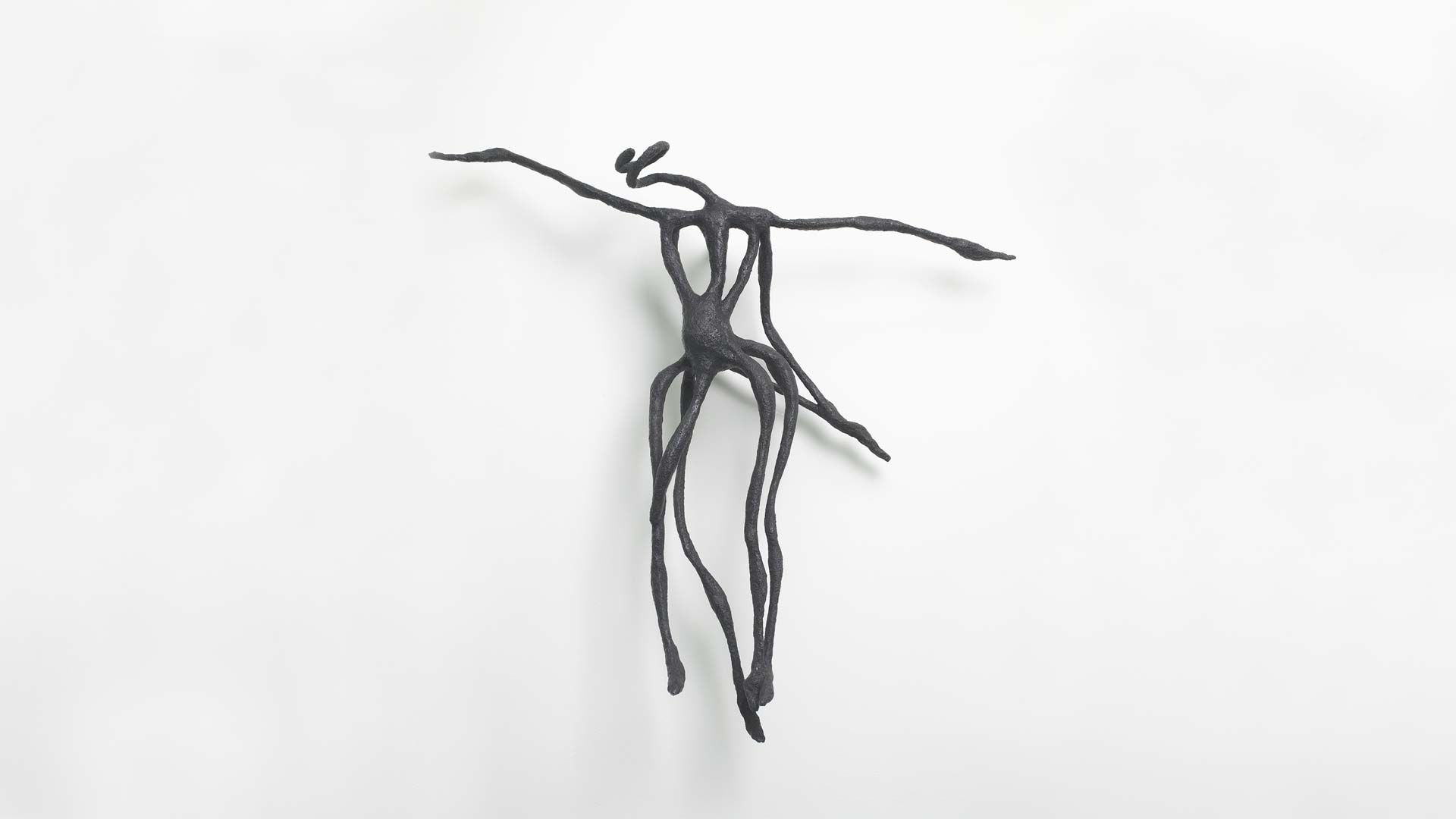 A sculpture by Chris Ofili, titled The Almighty Shadow, dated 2007.