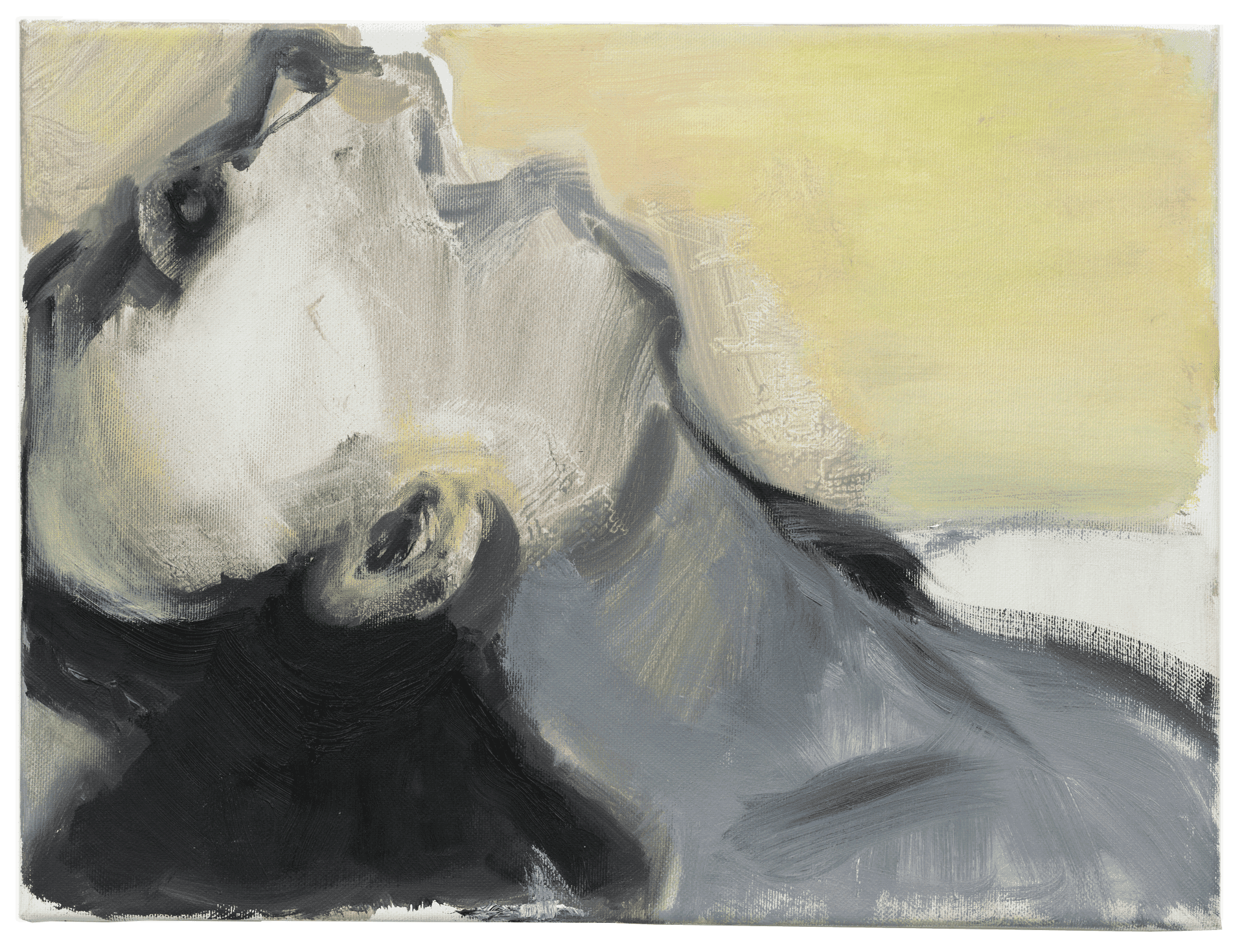 A painting by Marlene Dumas, titled Resurrection, dated 2003 to 2009.