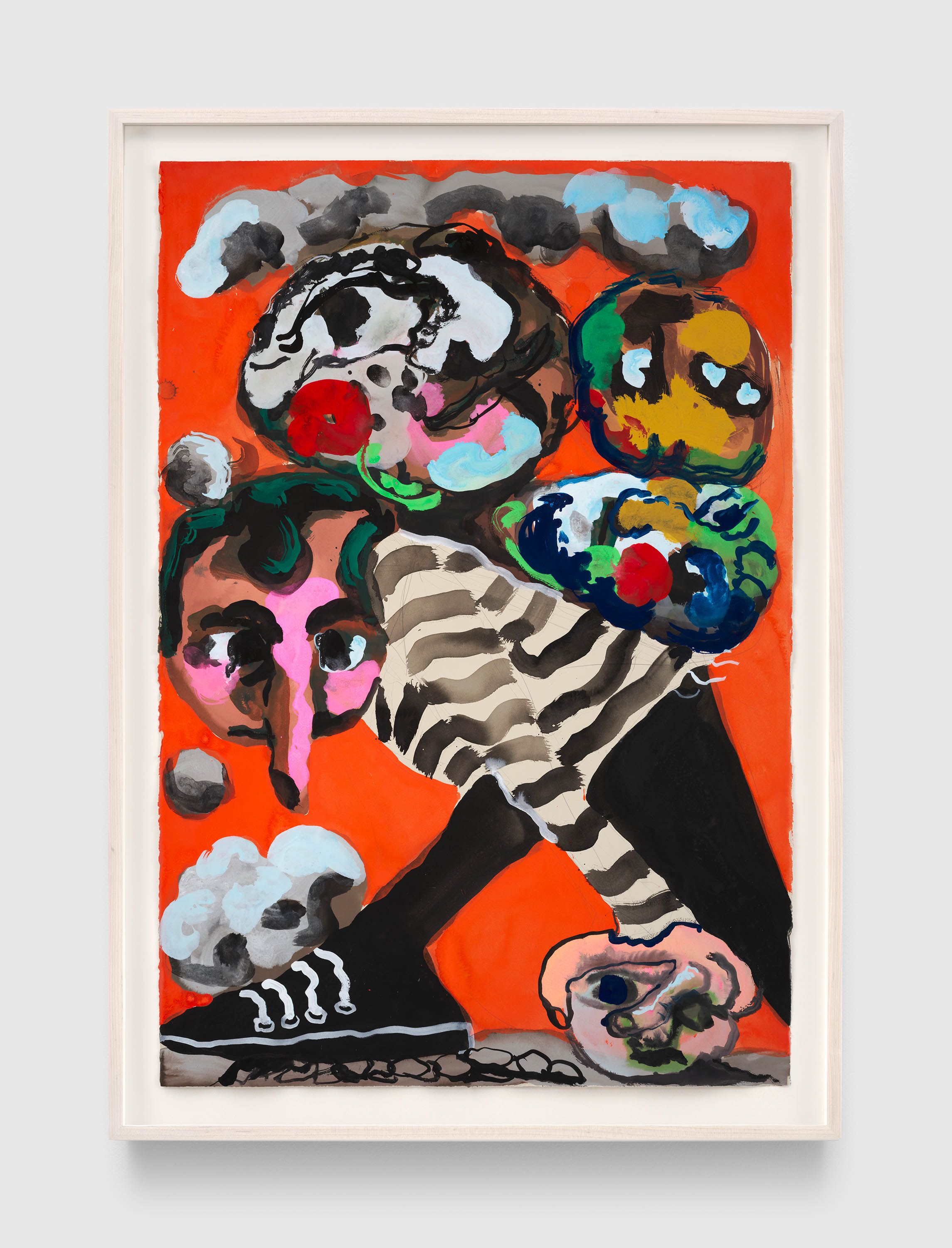 A work on paper by Dana Schutz, called Title to be confirmed (Miami to be confirmed), dated 2023.
