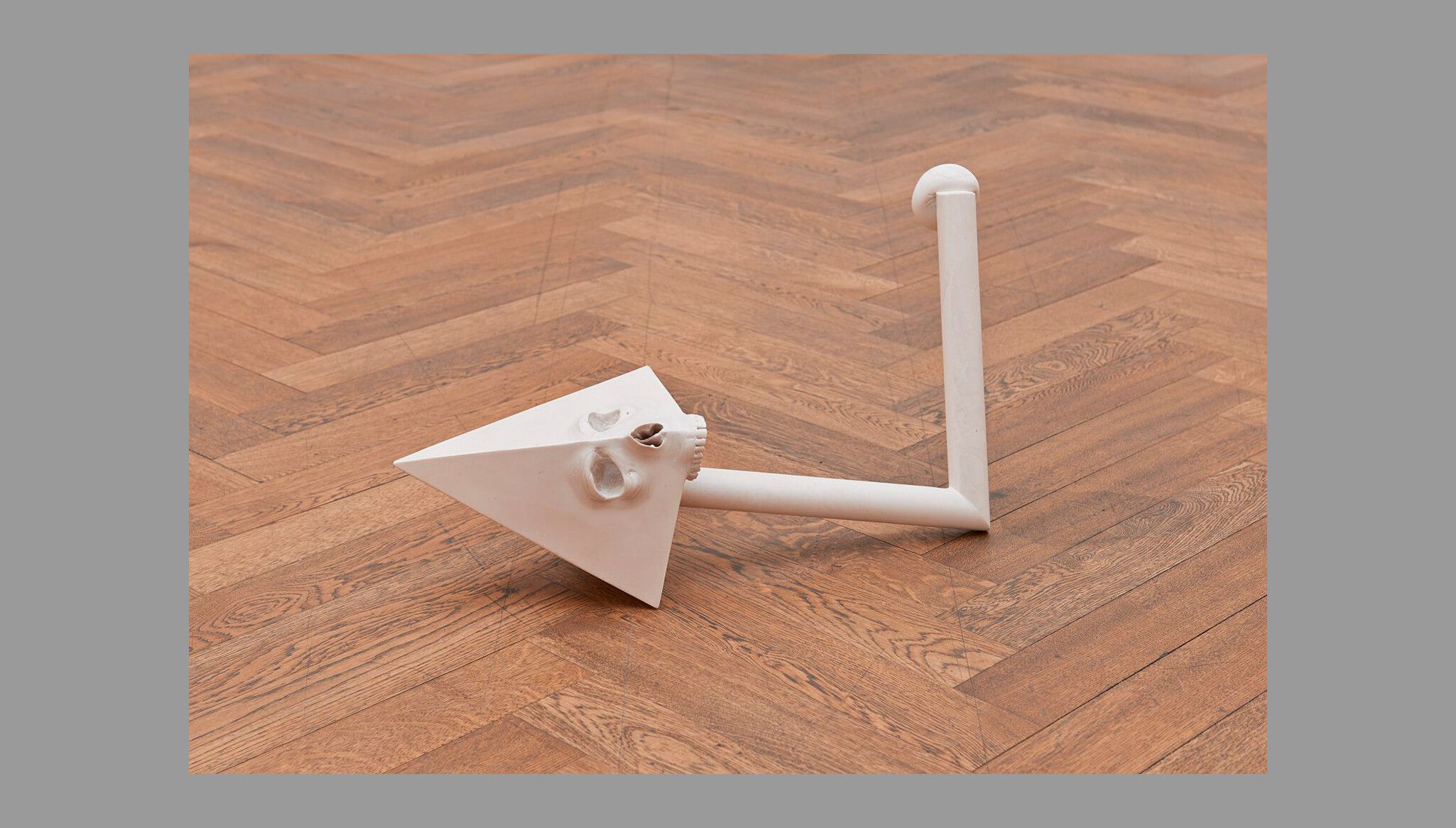 Installation view of Andra Ursuţa: Whites, at Kunsthalle Basel, 2015–2016