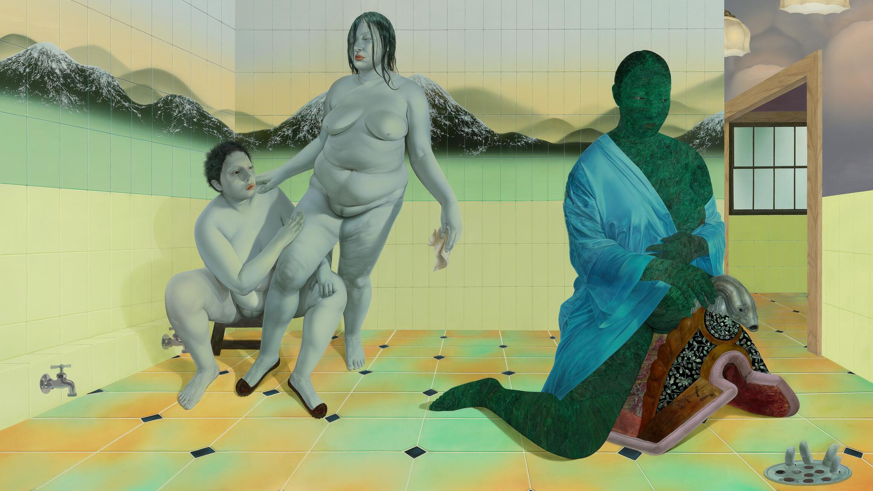 Sasha Gordon, Exit, 2025-2026 (detail)