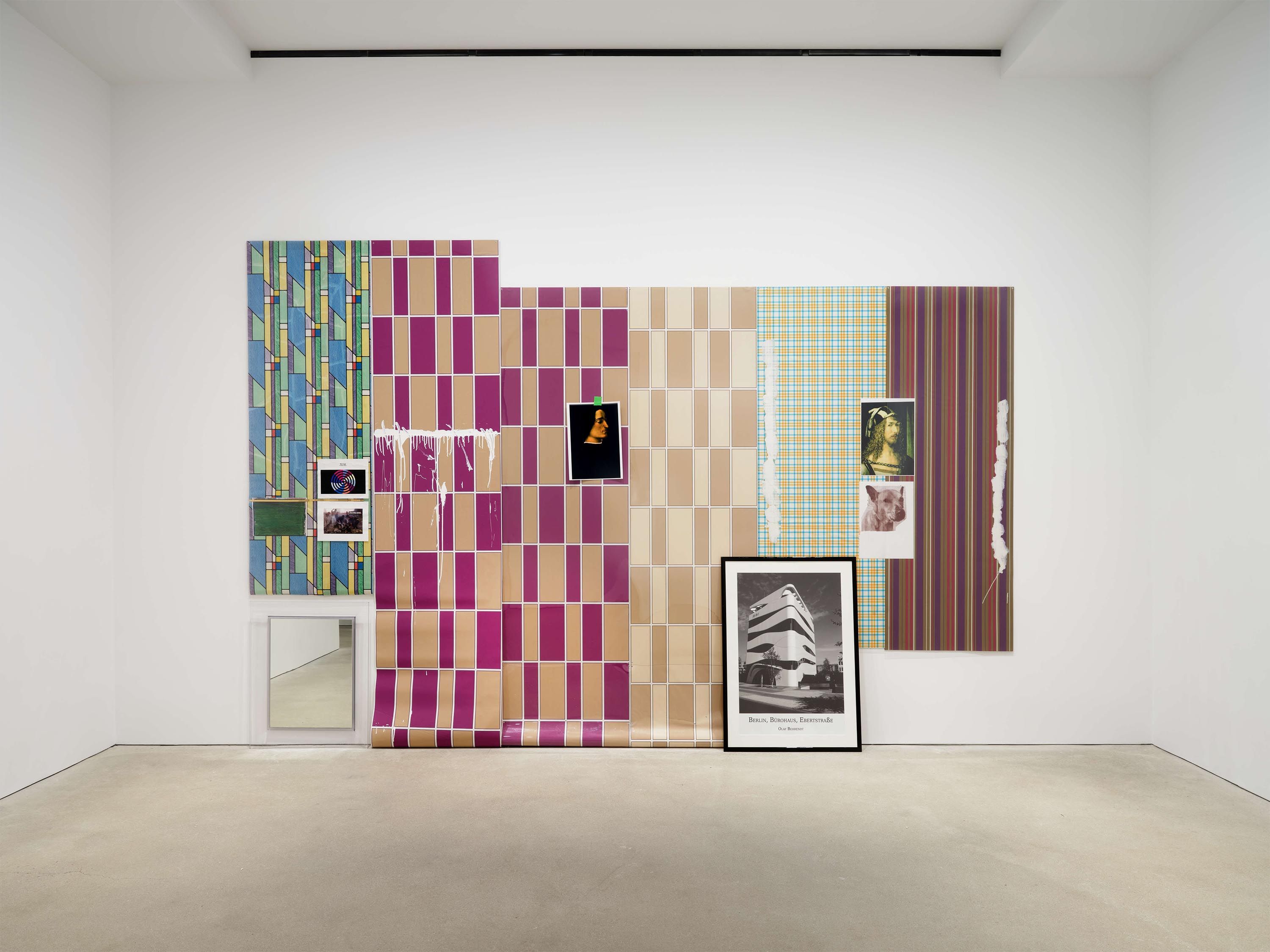 A mixed media artwork by Isa Genzken, titled Untitled, dated 2012.