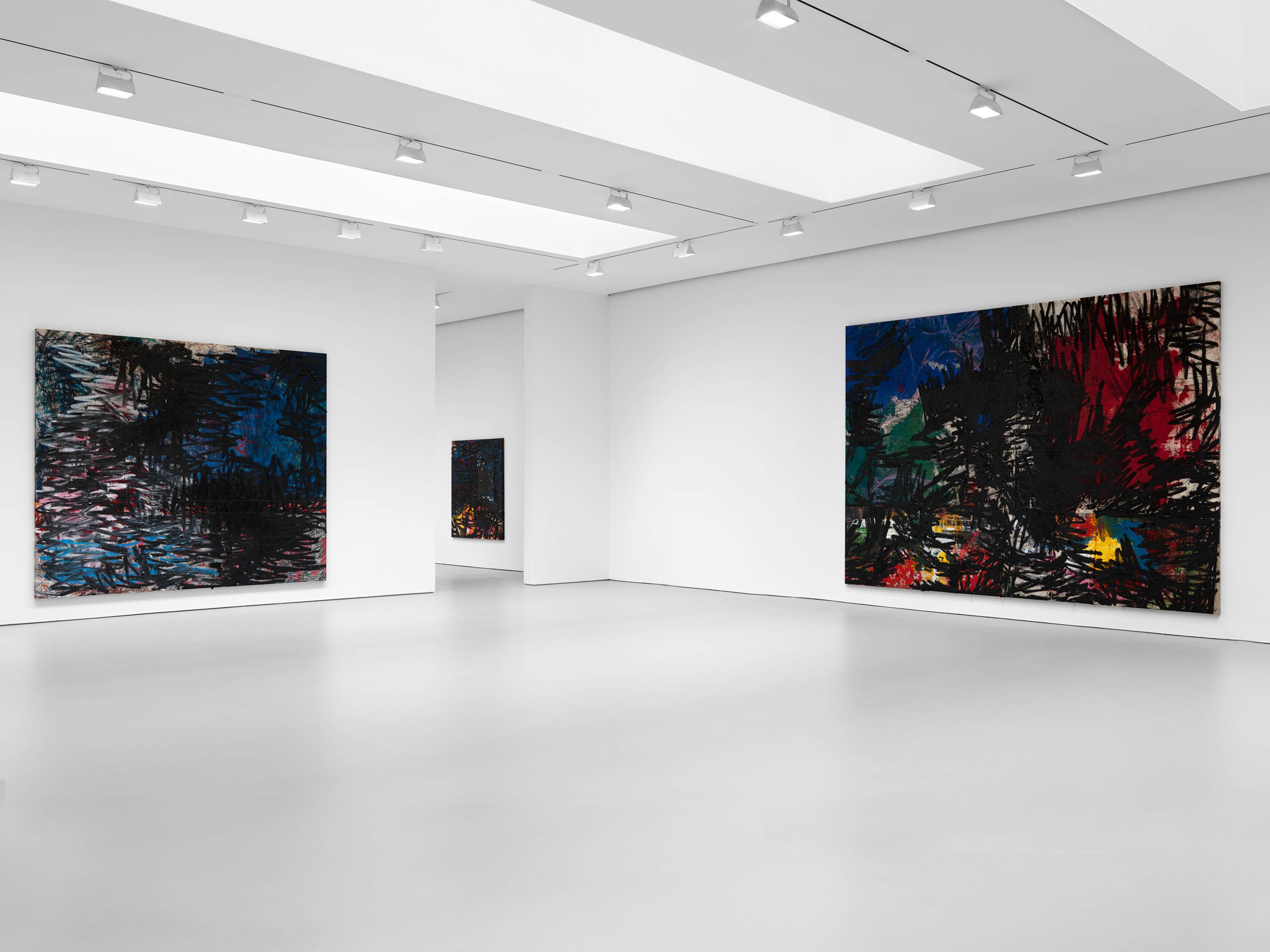 Installation view Oscar Muriilo, Ourself behind ourself concealed