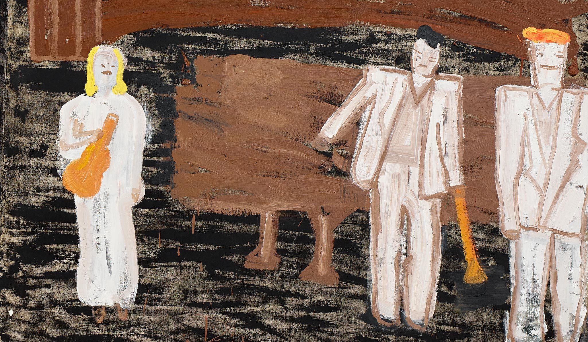 Detail of Jazz Night Trio, Bartok, 2021