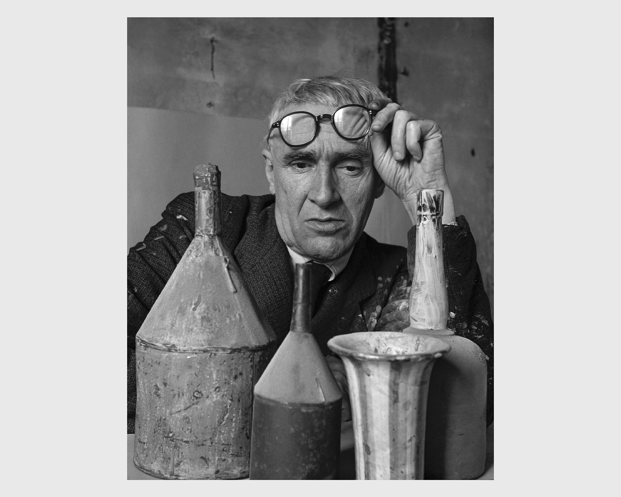A photo of Giorgio Morandi.