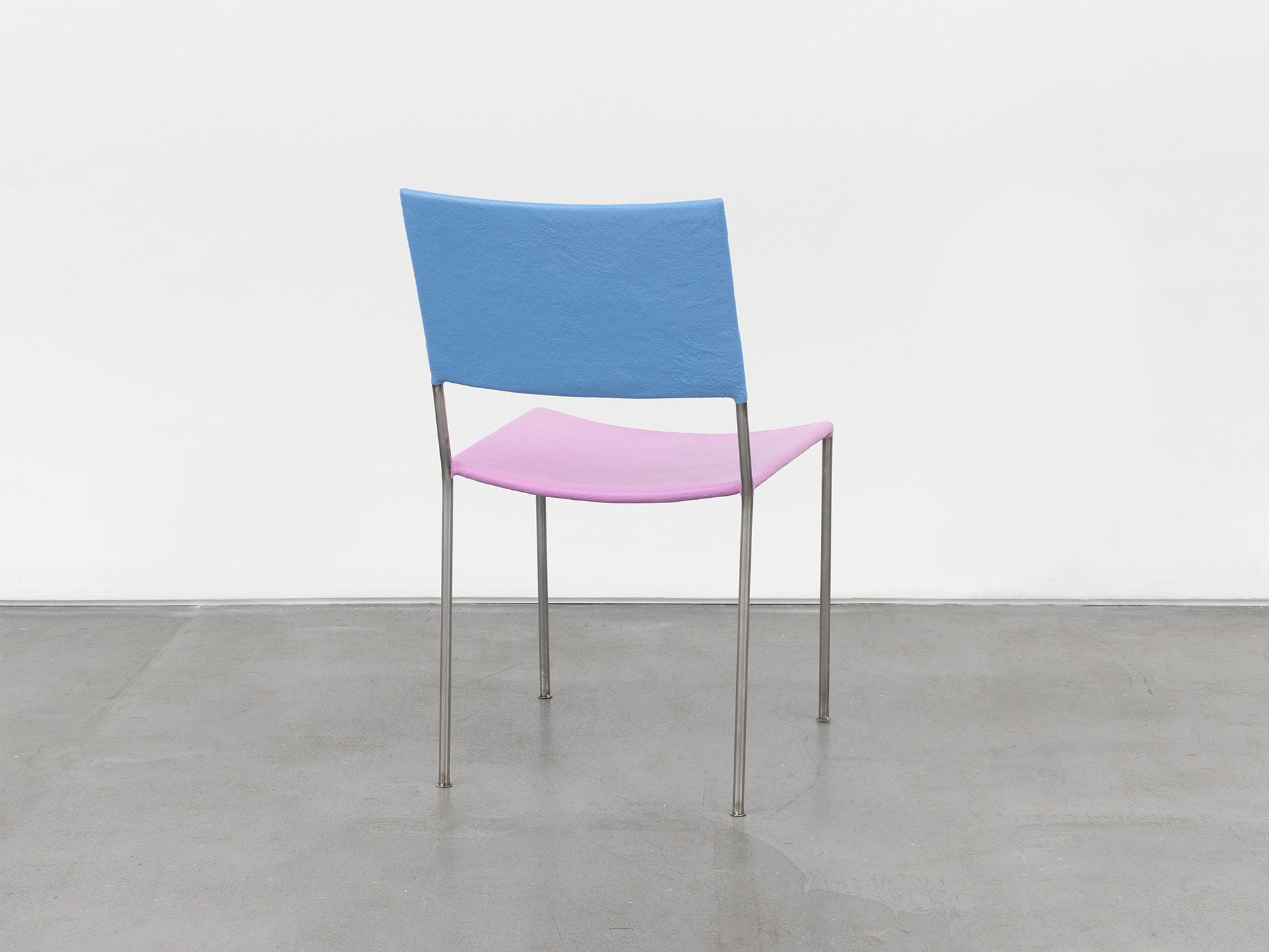 A furniture work by Franz West, titled Künstlerstuhl (Artist's Chair), dated 2006/2016