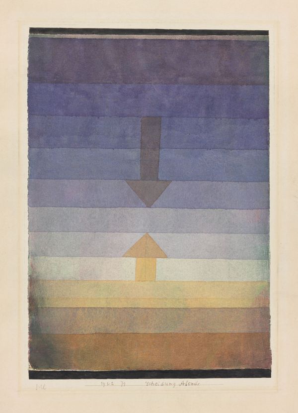 Paul Klee — Scheidung Abends (Separation in the Evening), 1922, 79