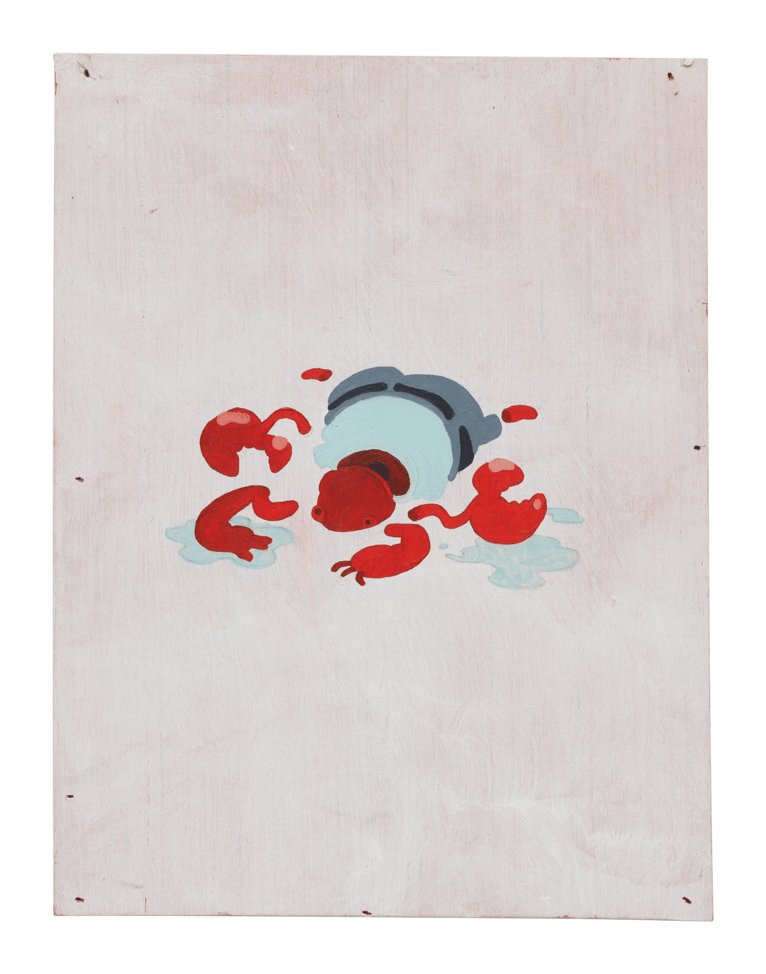 A painting by Lindsay Basile, titled Untitled (Summer 2018), dated 2018