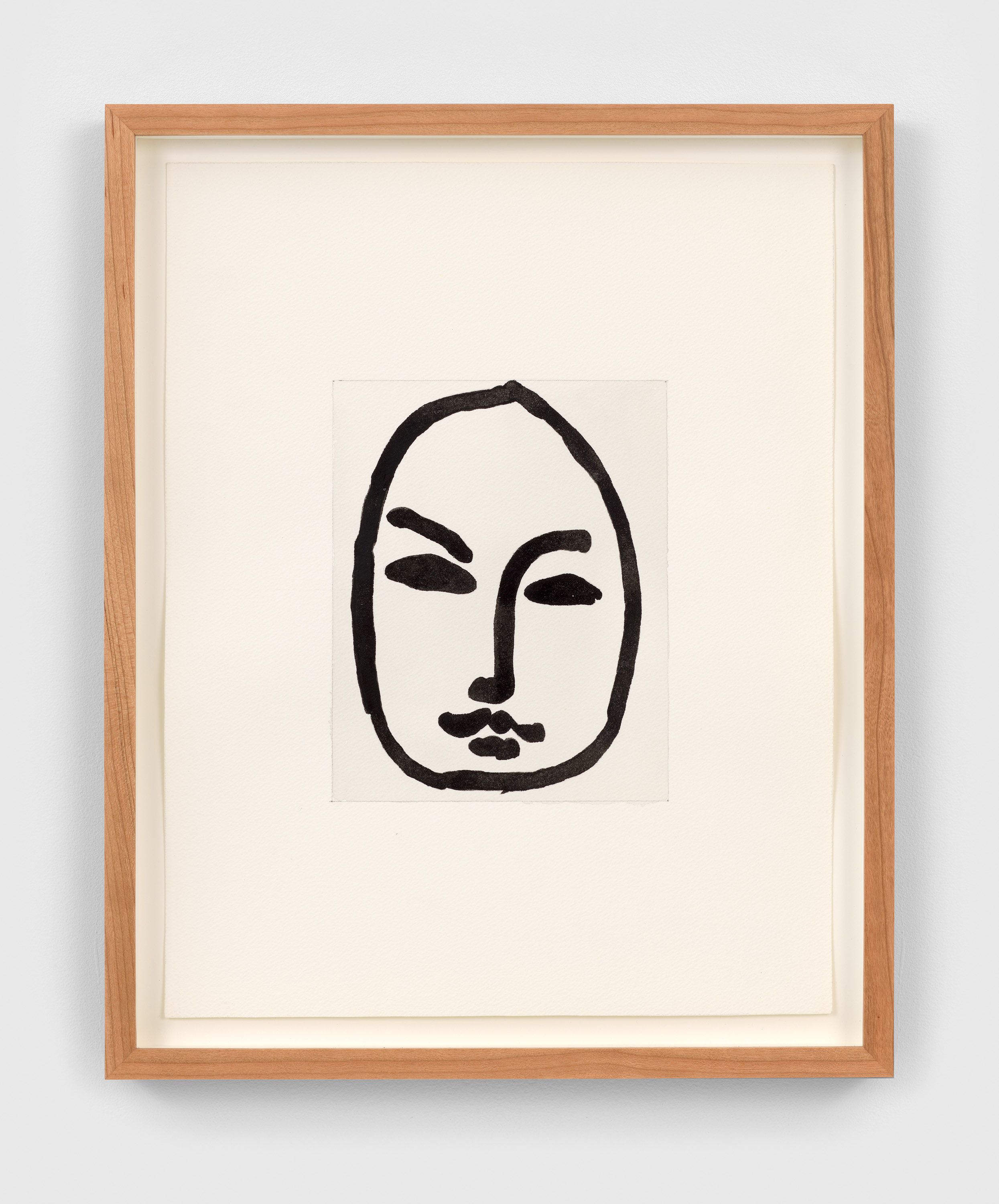 A painting by Sherrie Levine, titled After Matisse: 5, dated 1985.