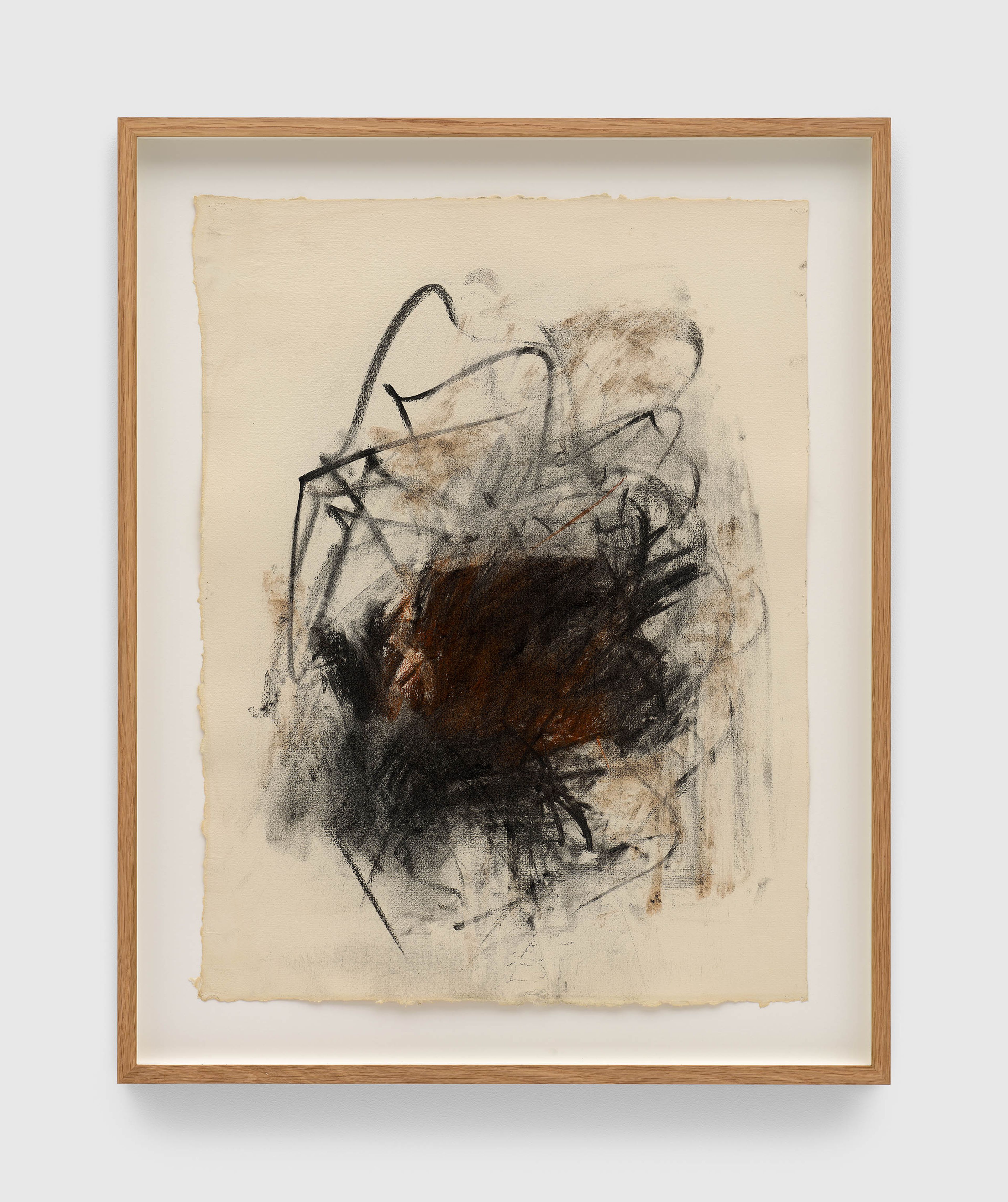 An untitled work on paper by Joan Mitchell, dated circa 1964.