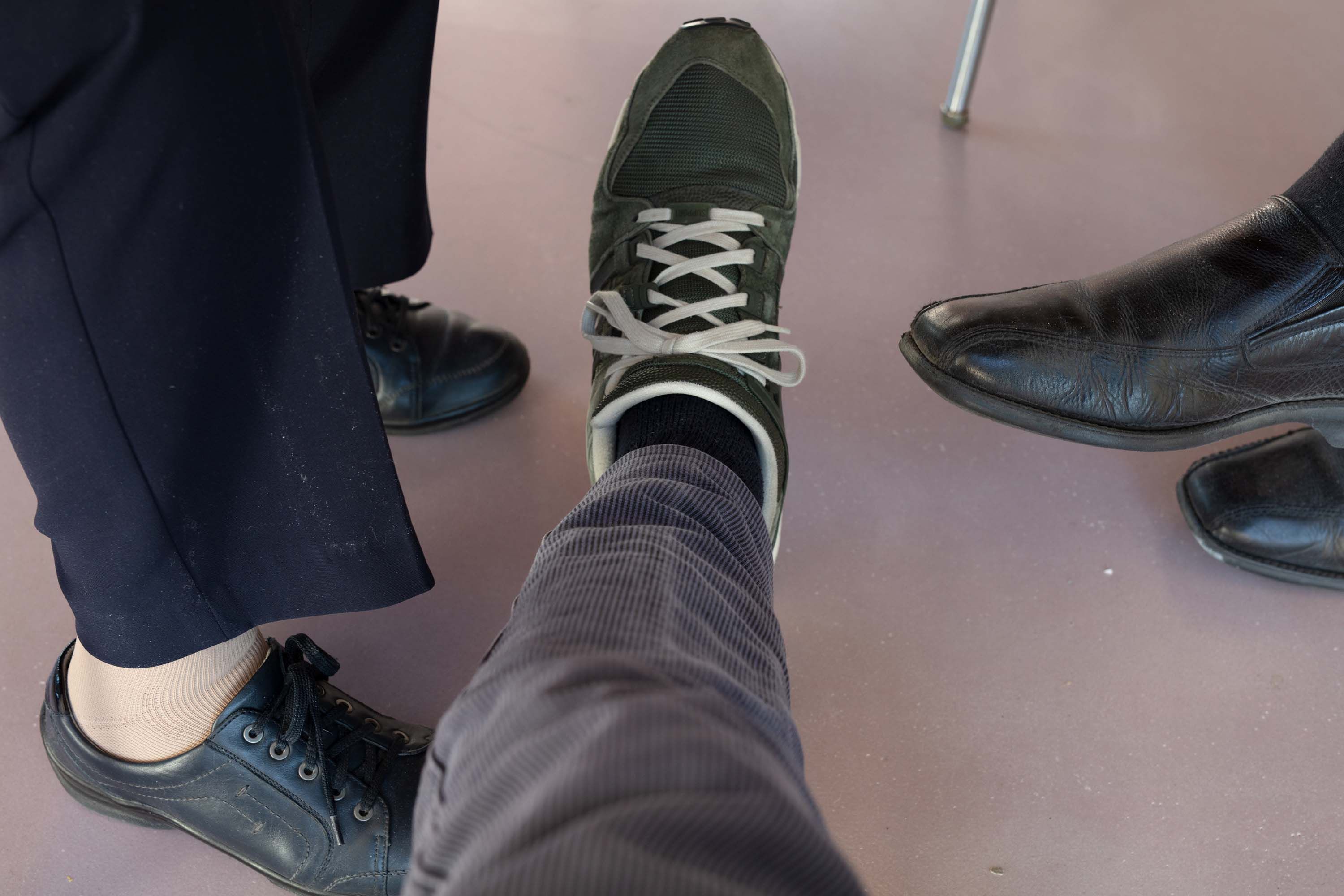 A photograph by Wolfgang Tillmans, titled ﻿Elternbesuch, dated 2022.