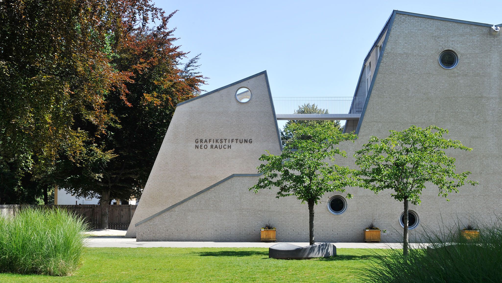 A photo of the Grafikstiftung Neo Rauch, in Aschersleben, Germany.