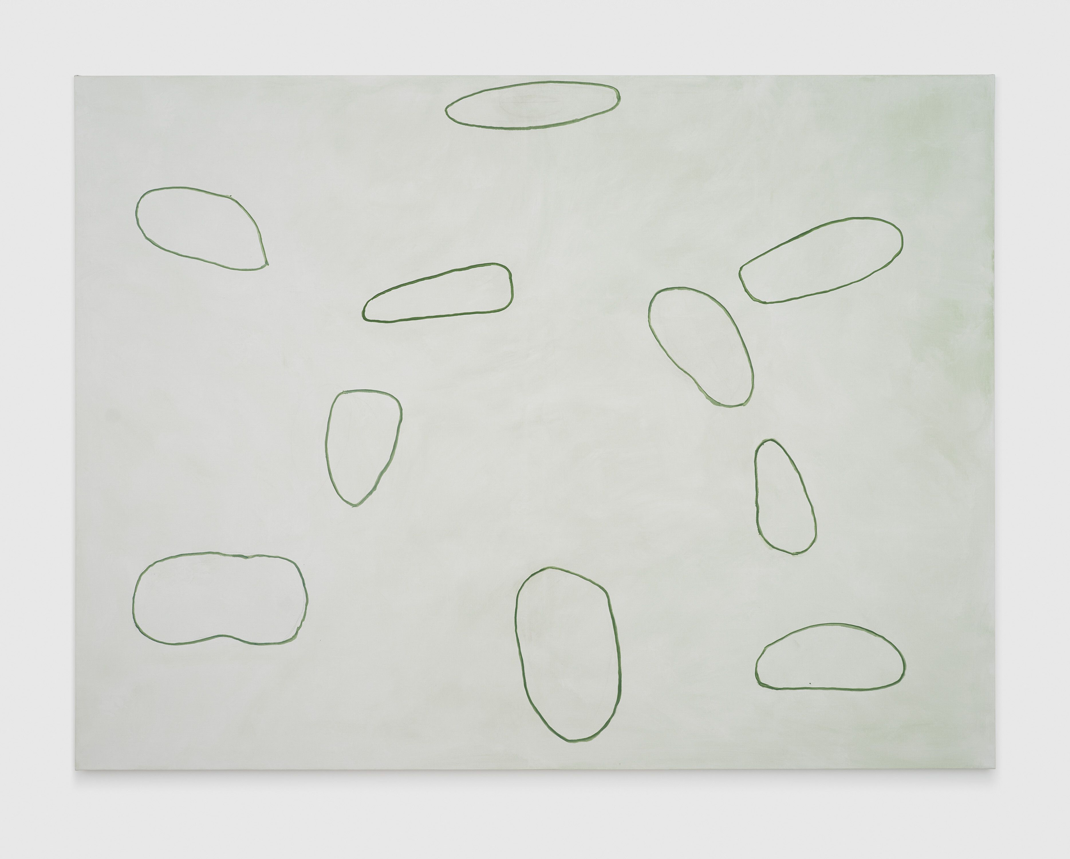 A painting by Raoul De Keyser, titled Ochtend, dated 2000.