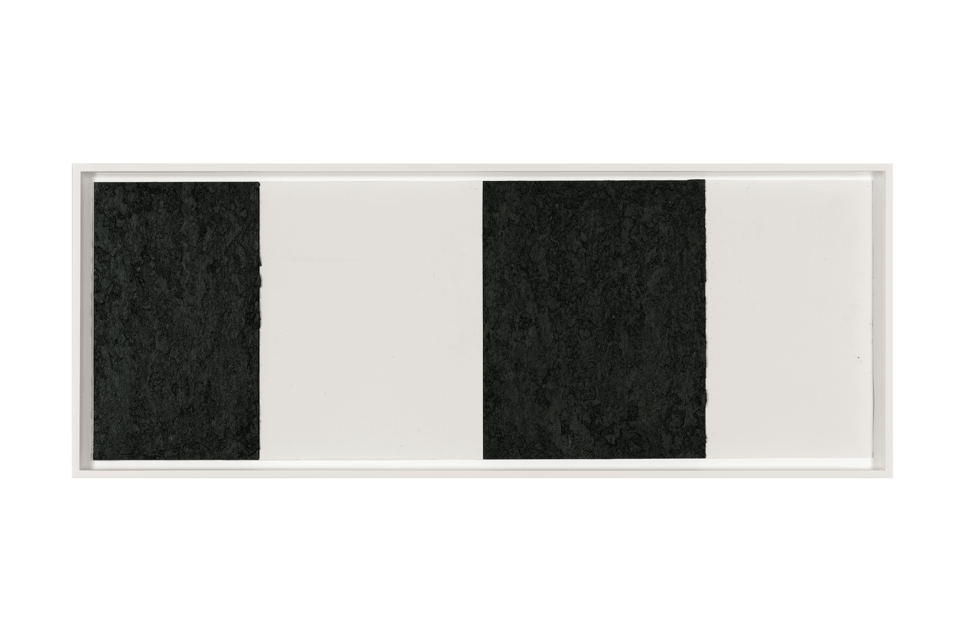 A drawing by Richard Serra, titled Cape Breton Horizontal Reversal #13, dated 2014.
