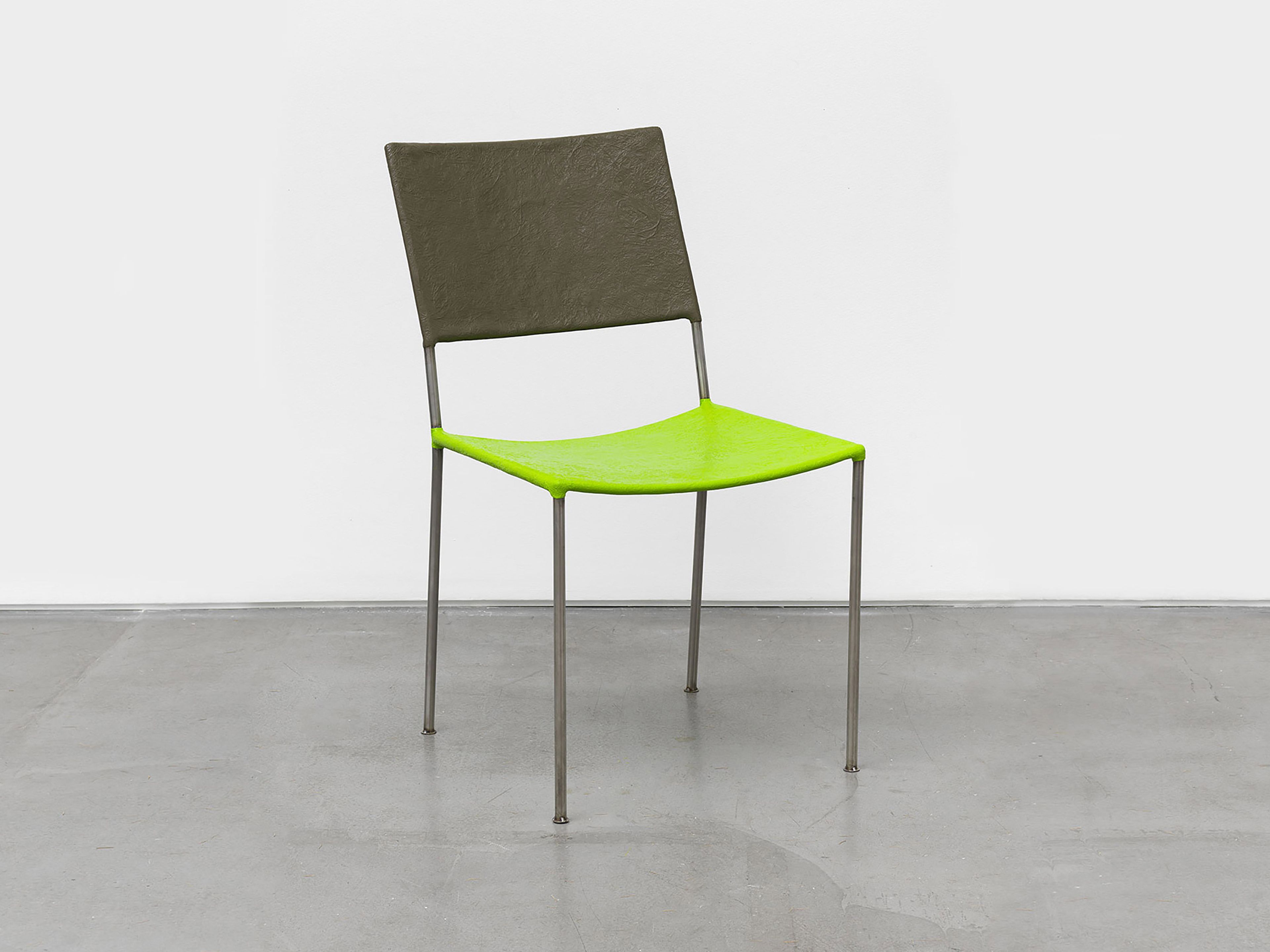 A furniture work by Franz West, titled K√ºnstlerstuhl (Artist's Chair), dated 2006/2015