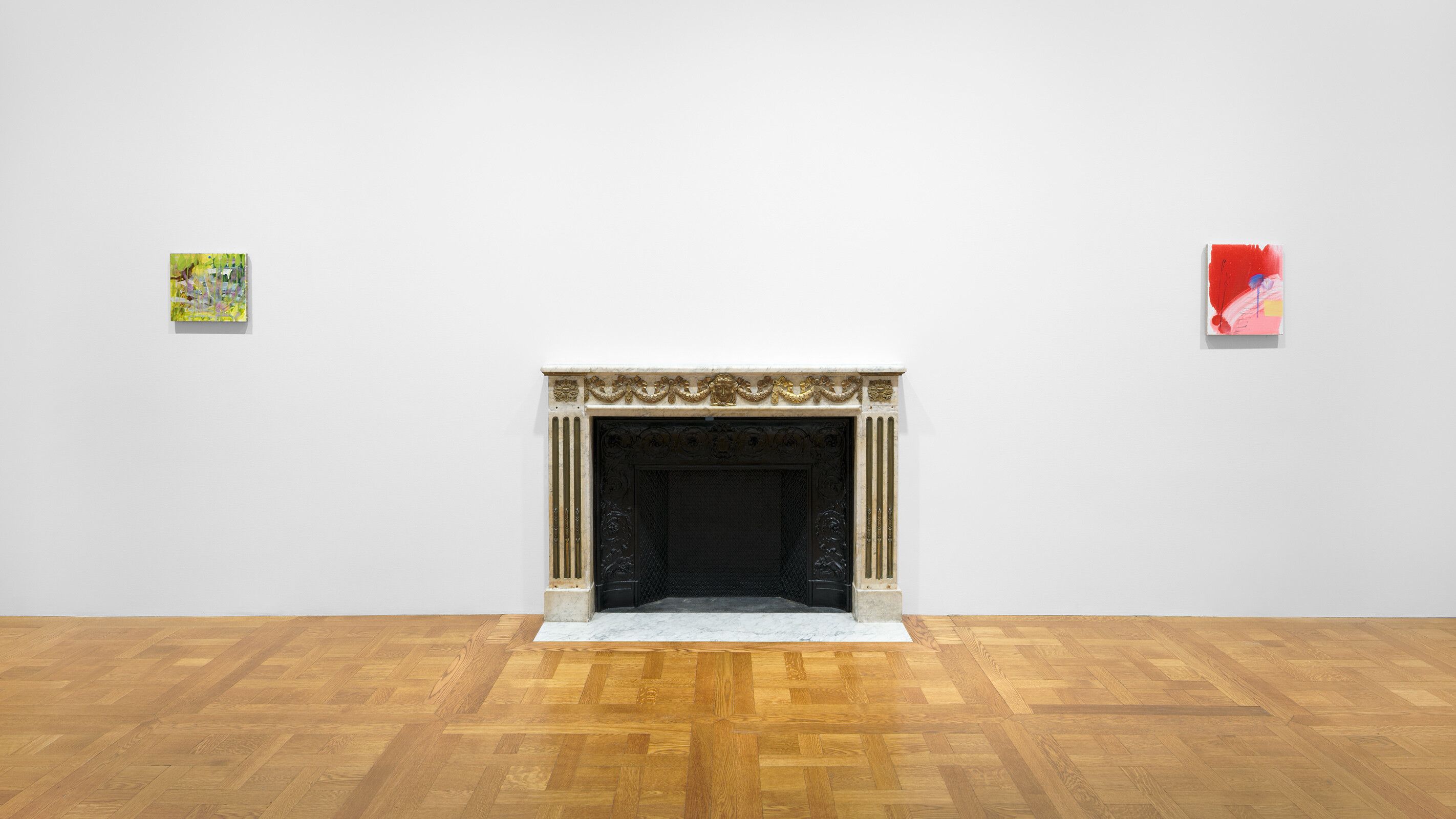 An Installation view, Emma McIntyre: An echo, a stain, David Zwirner New York, dated 2023