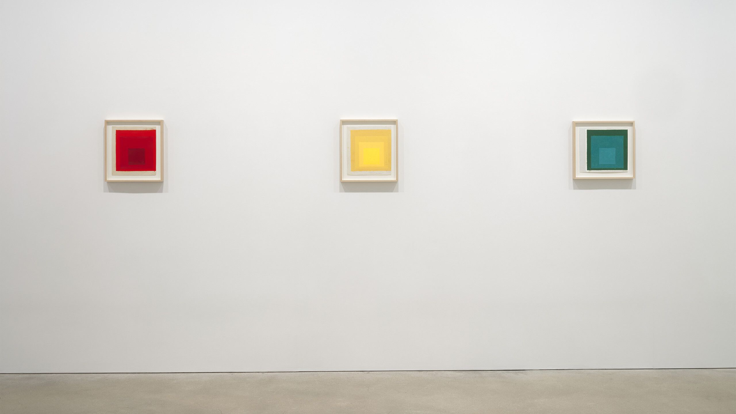 Josef Albers Primary Colors on view in Hong Kong