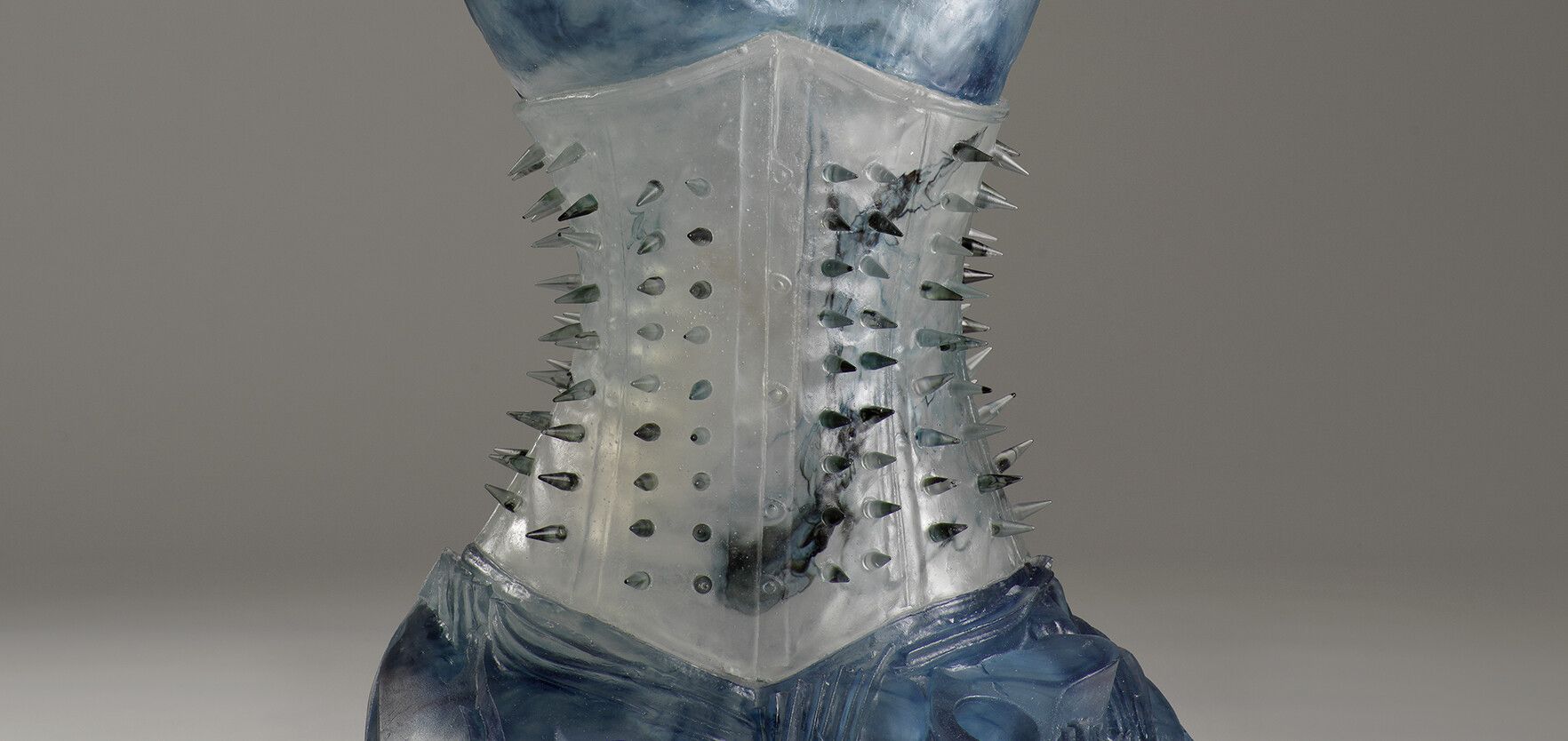 A detail from a work by Andra Ursuta, titled Phantom Mass, dated 2021.