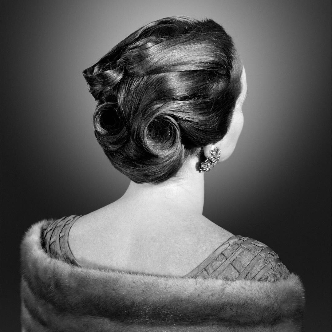 A photograph by Stan Douglas, titled Hair, 1948, dated 2010.