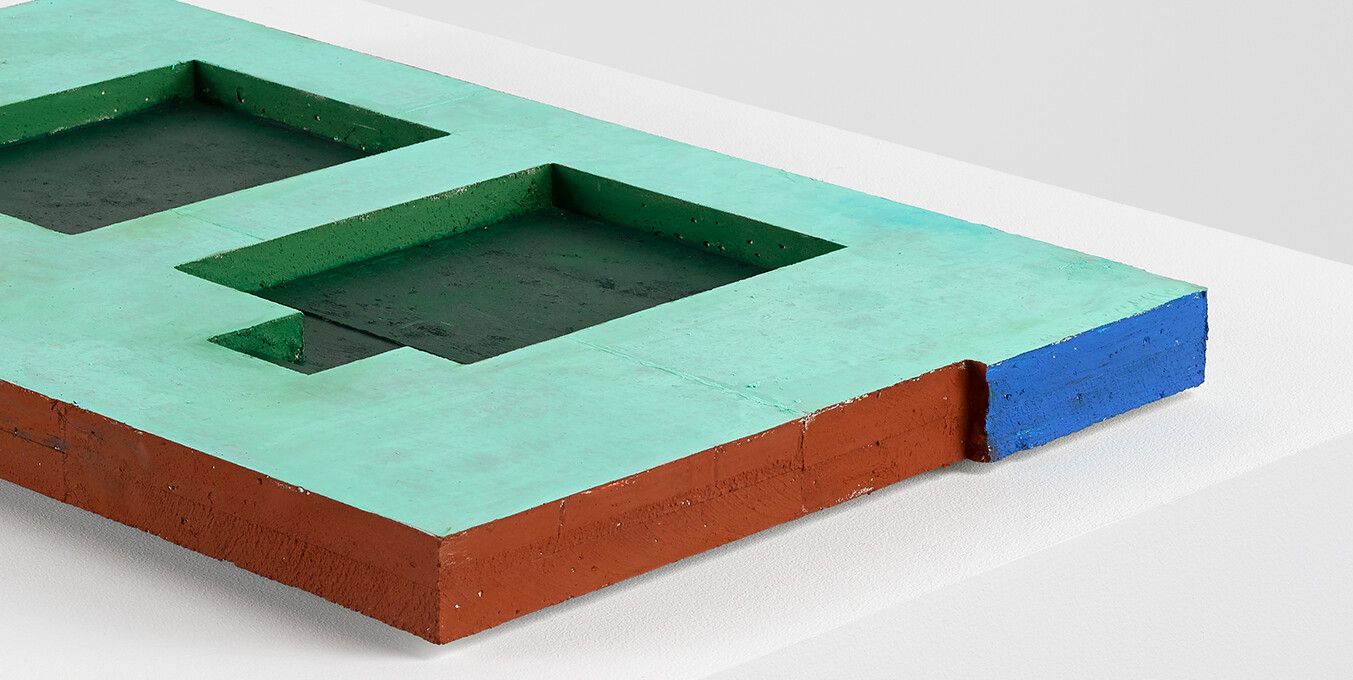 A detail from an untitled work by Harold Ancart, dated 2021.