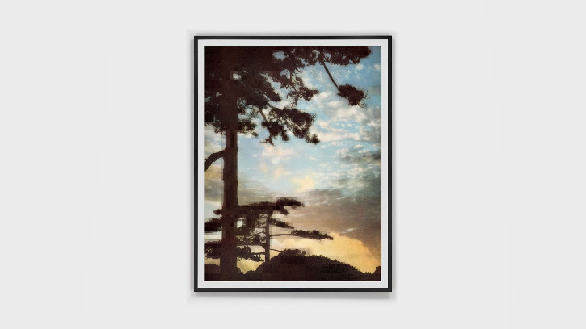 A photograph by Thomas Ruff titled tableau chinois_18, dated 2020.