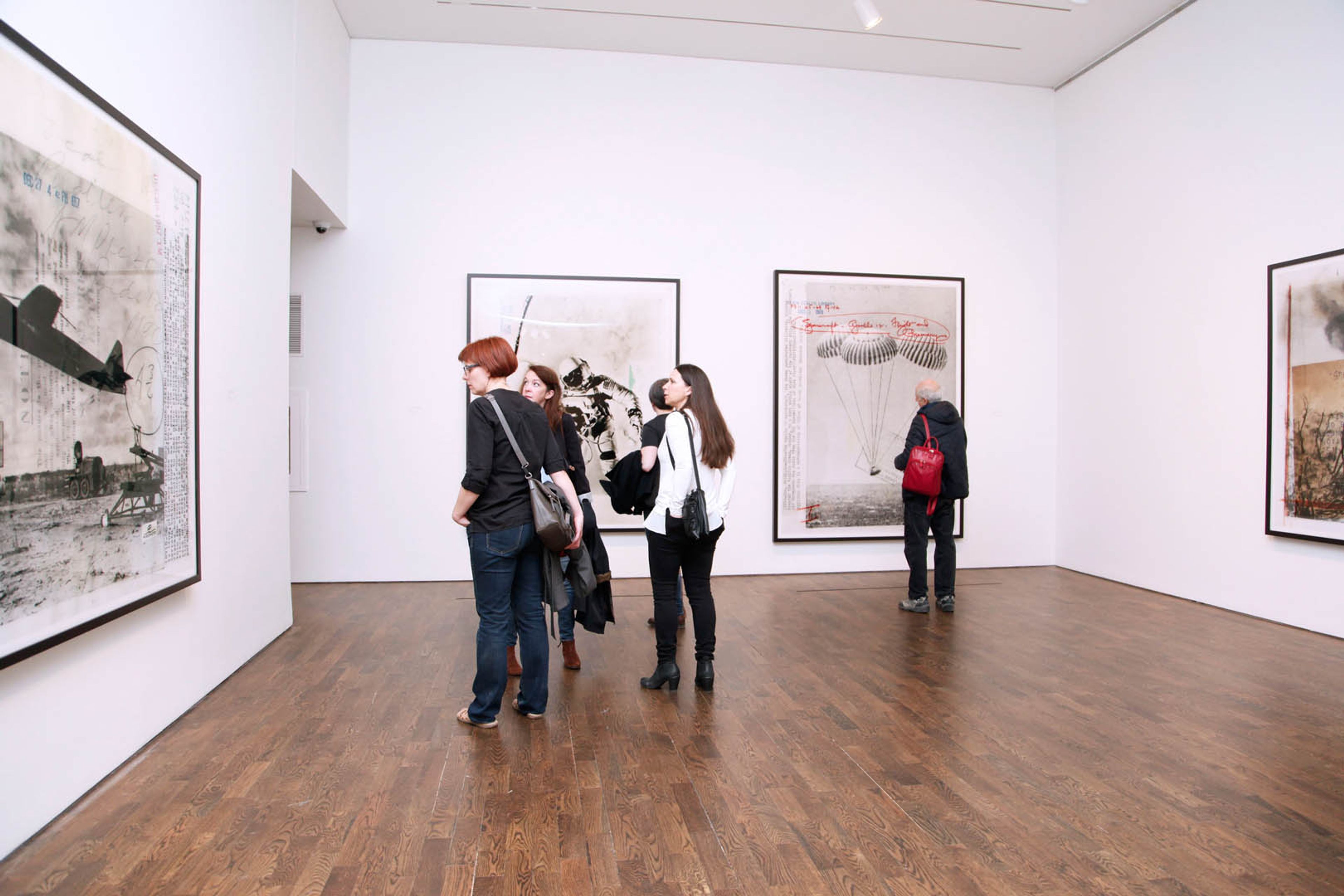 Installation view of the opening reception of the exhibition Thomas Ruff at AGO Toronto, dated 2016.