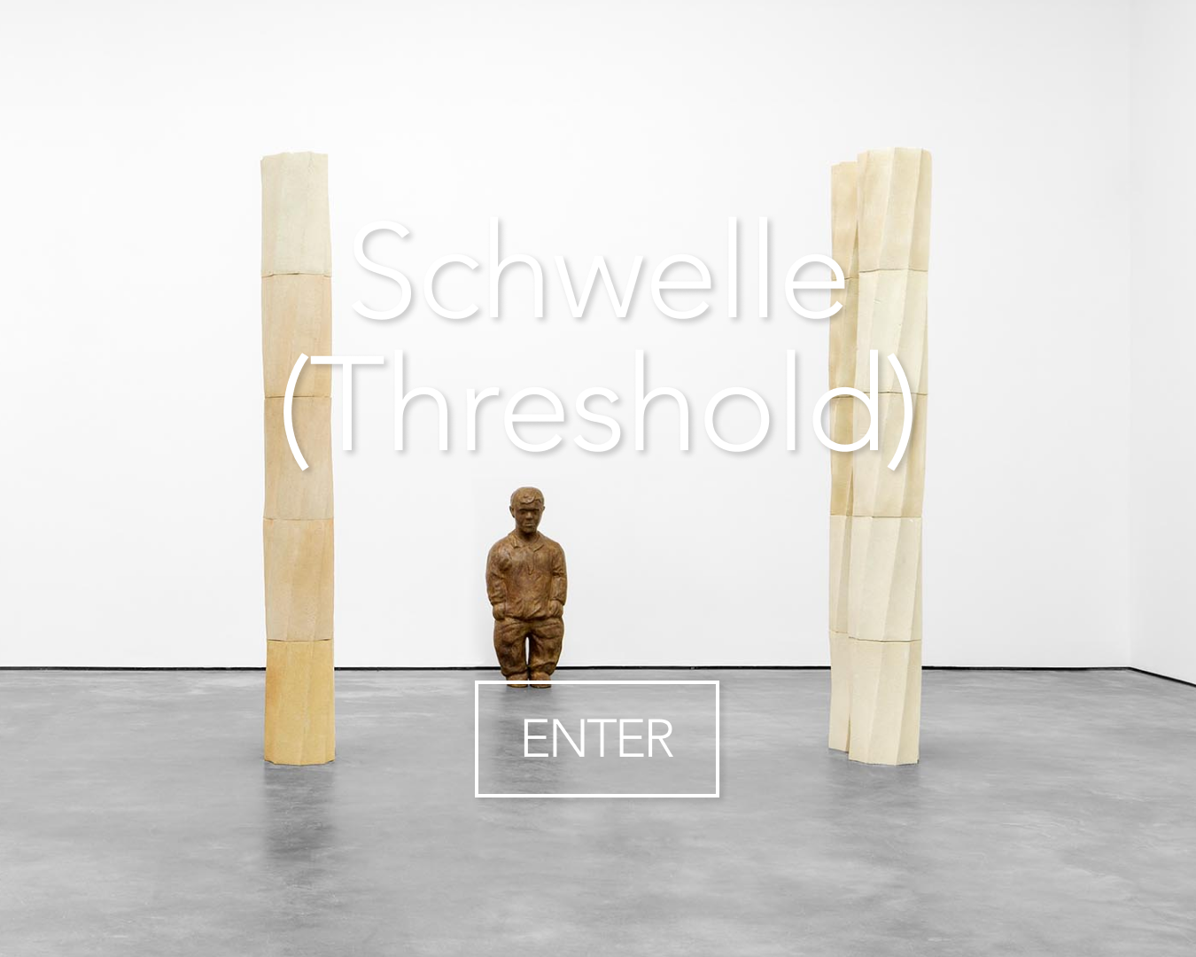 Enter the rooms Image CTA titled Schwelle threshold