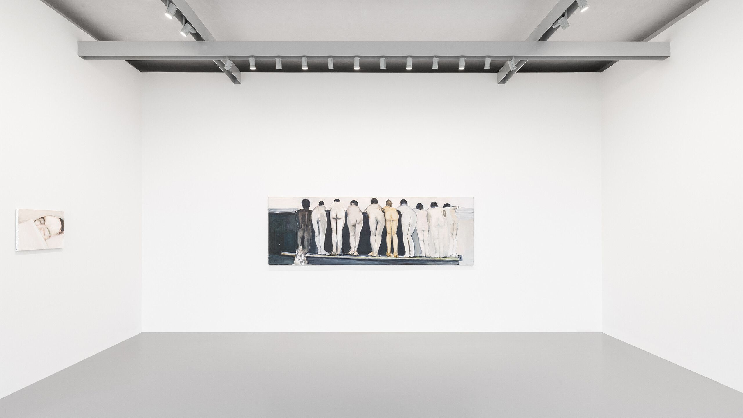 An Installation view, Marlene Dumas: open-end, Palazzo Grassi, Venice, 2022. Photo by Marco Cappelletti and Filippo Rossi. © Palazzo Grassi. © Marlene Dumas