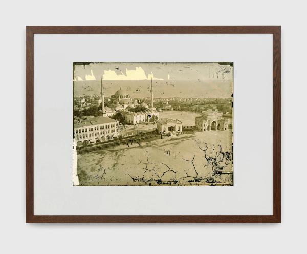 Thomas Ruff — bonfils_11 - Constantinople, Basilique St Sophie et navires dans le fond