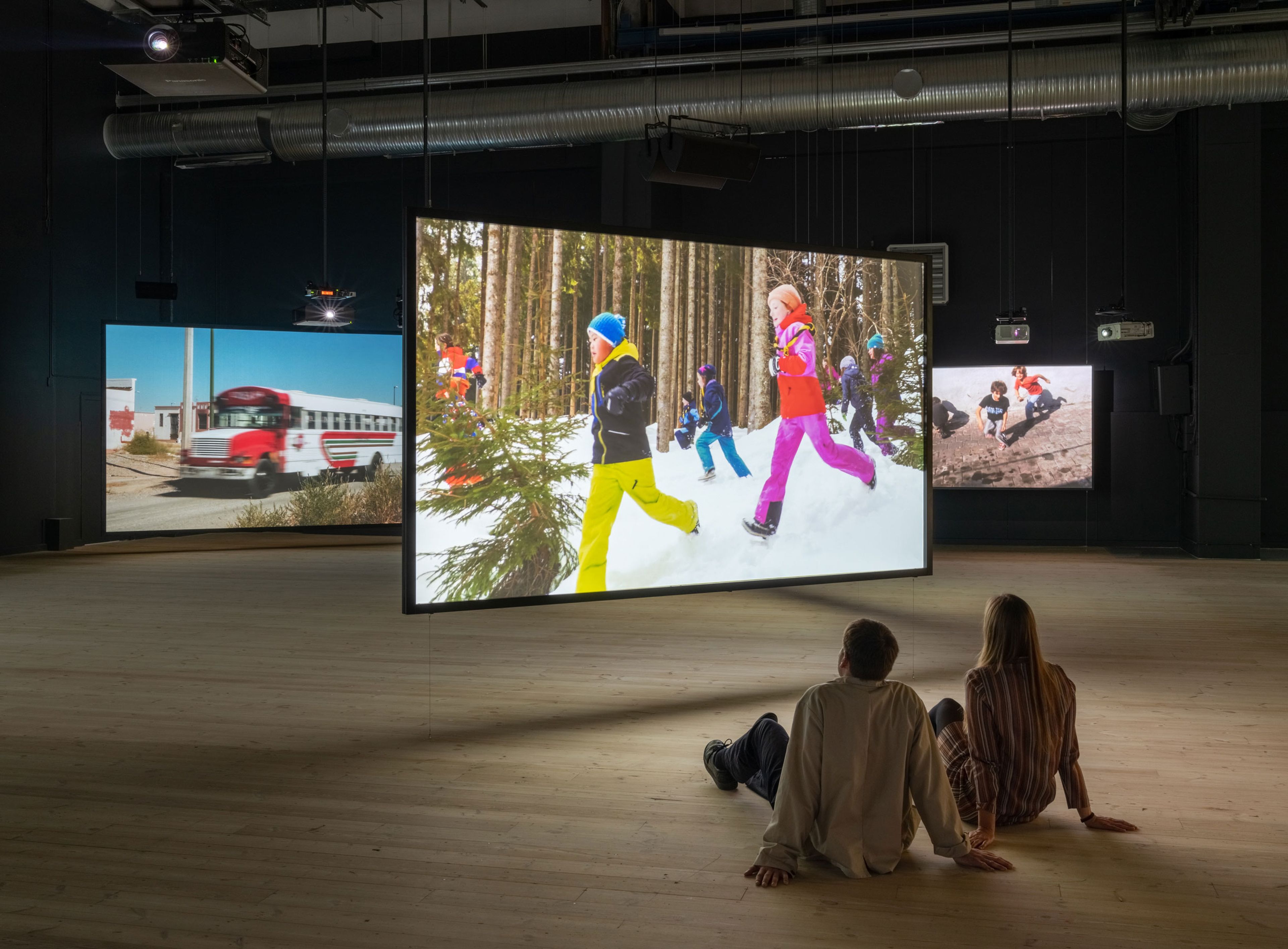 An installation by Francis Alÿs, titled Children's Games, 1999 to Present. 