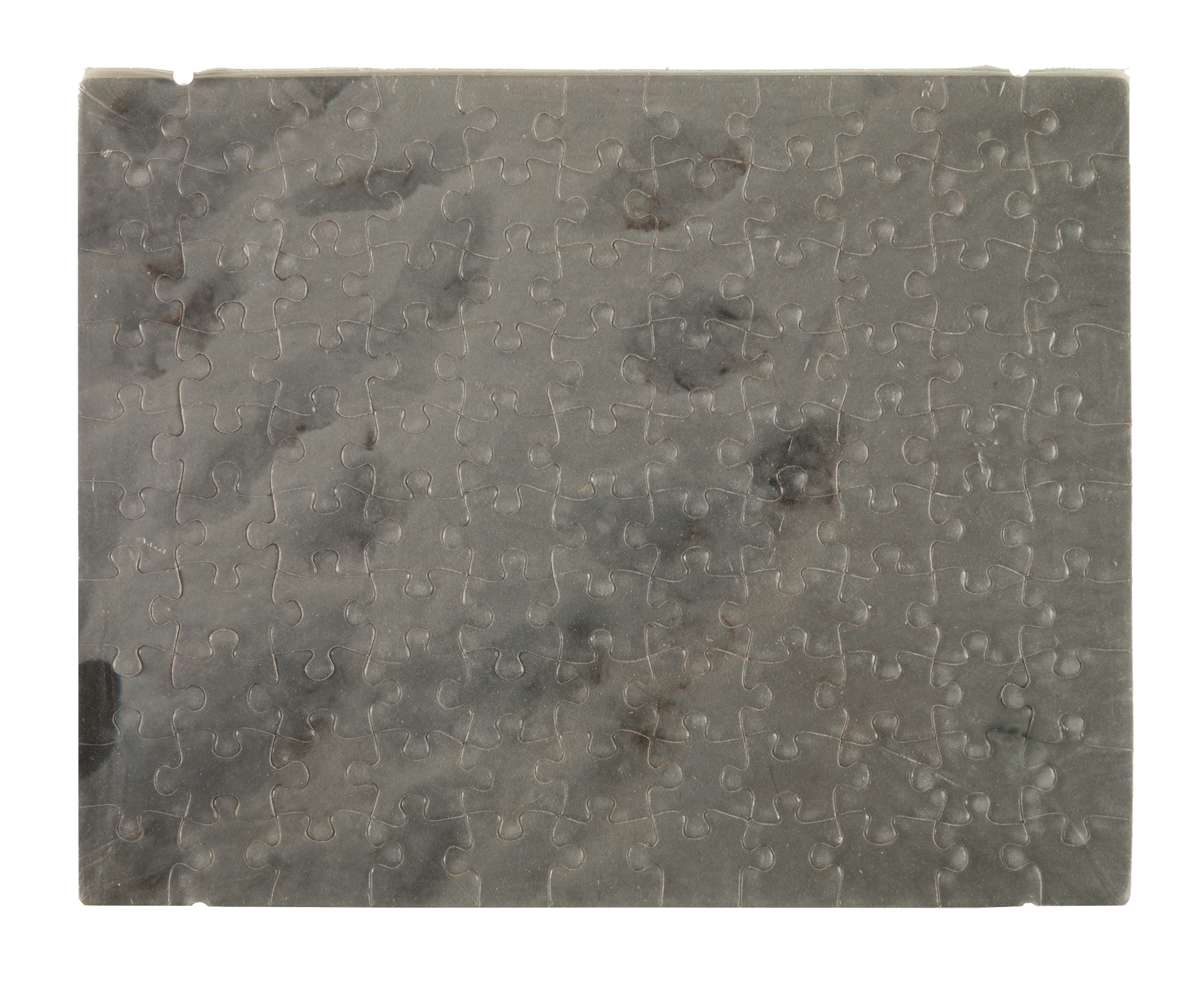 A sculpture by Felix Gonzalez-Torres, titled "Untitled" (Cold Blue Snow), dated 1988.