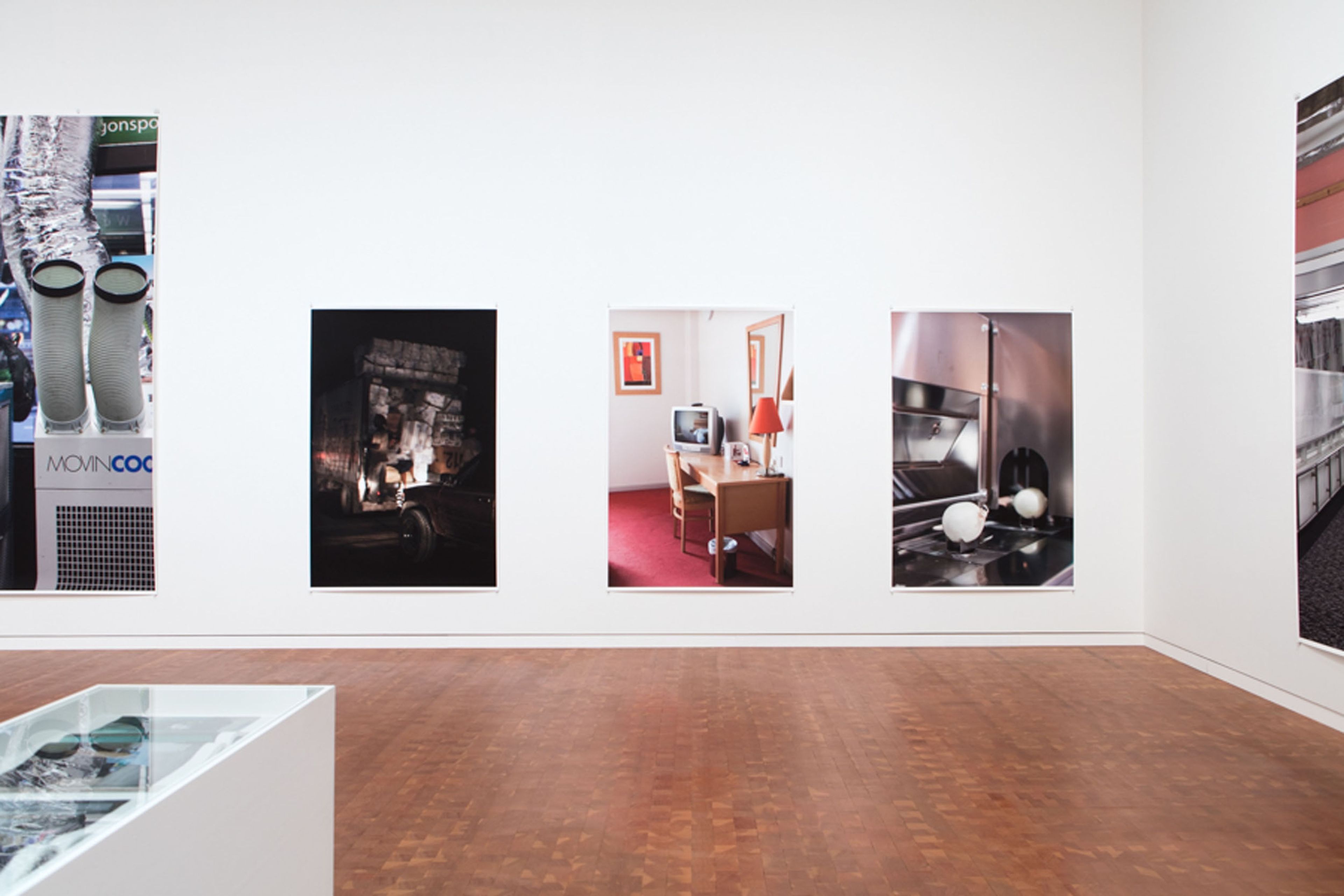 Installation view of Wolfgang Tillman's exhibition Your Body is Yours at the National Museum of Art, Osaka, dated 2015.