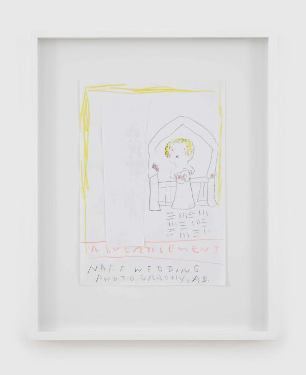 Rose Wylie — NAFF wedding photo for Will Gompertz