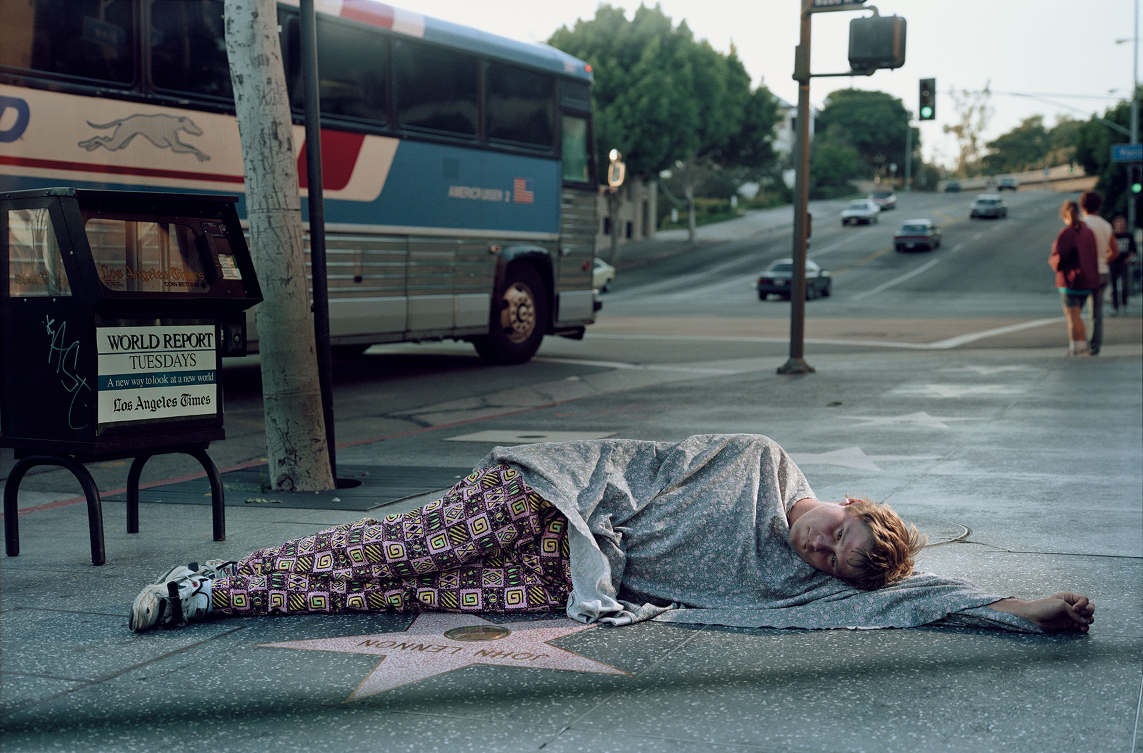 A photograph by Philip-Lorca diCorcia titled Major Tom; Kansas City, Kansas $20, dated 1990 to 1992.