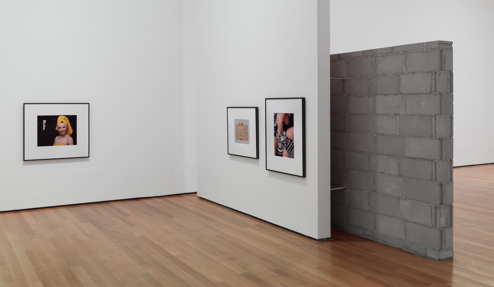 Installation view of the exhibition, Christopher Williams: The Production Line of Happiness, Whitechapel Gallery, London. Photo by Maris Hutchinson