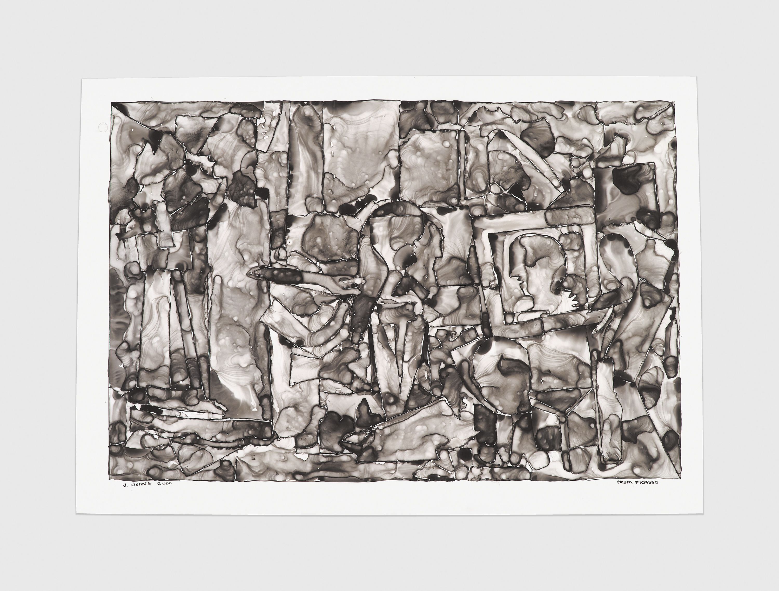 ジャスパー　ジョンズ Jasper Johns: Copy/Trace | New York: 20th Street | May 7—June 26