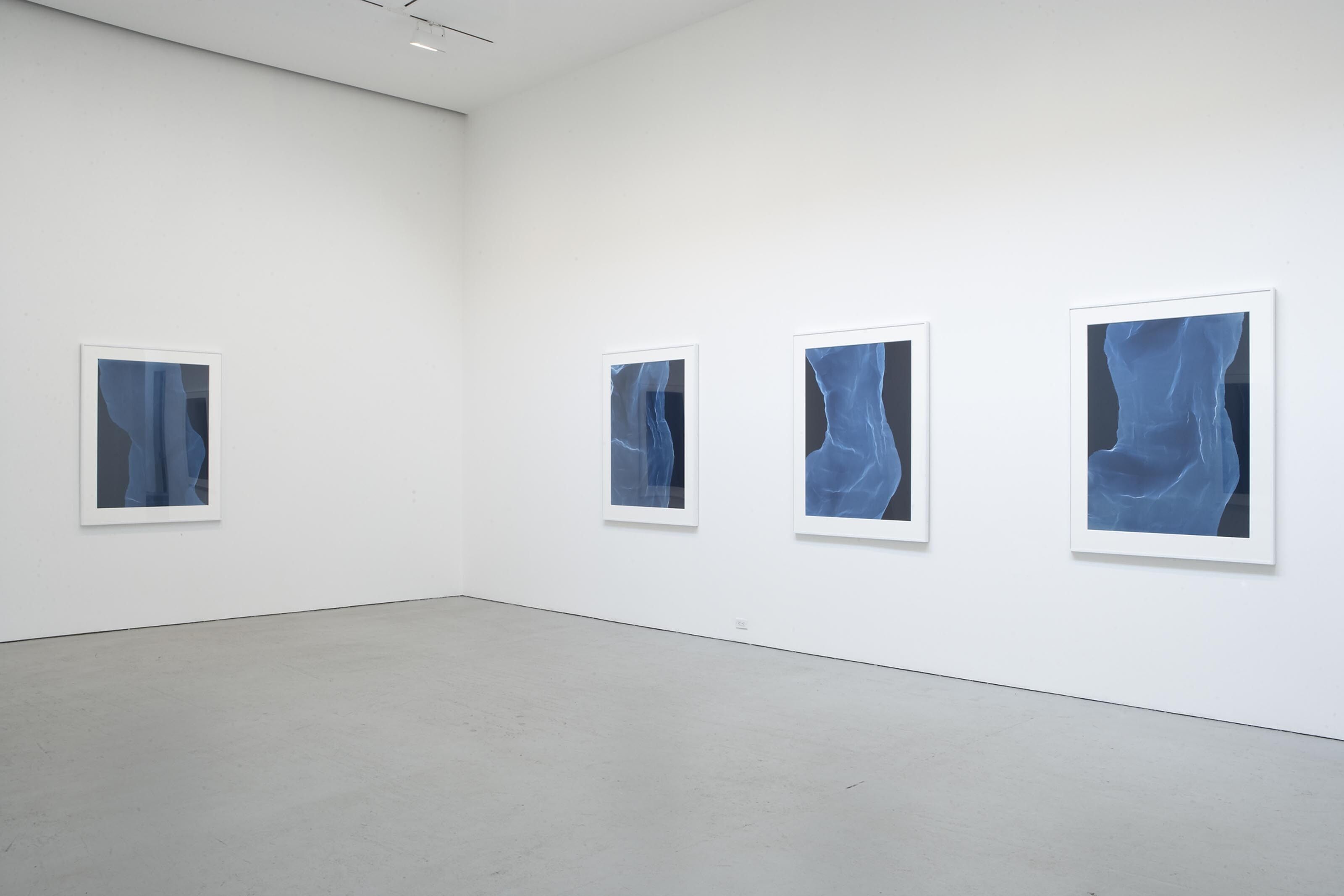 Installation view of the exhibition, Works 1980–2008, at David Zwirner in New York, dated 2008.